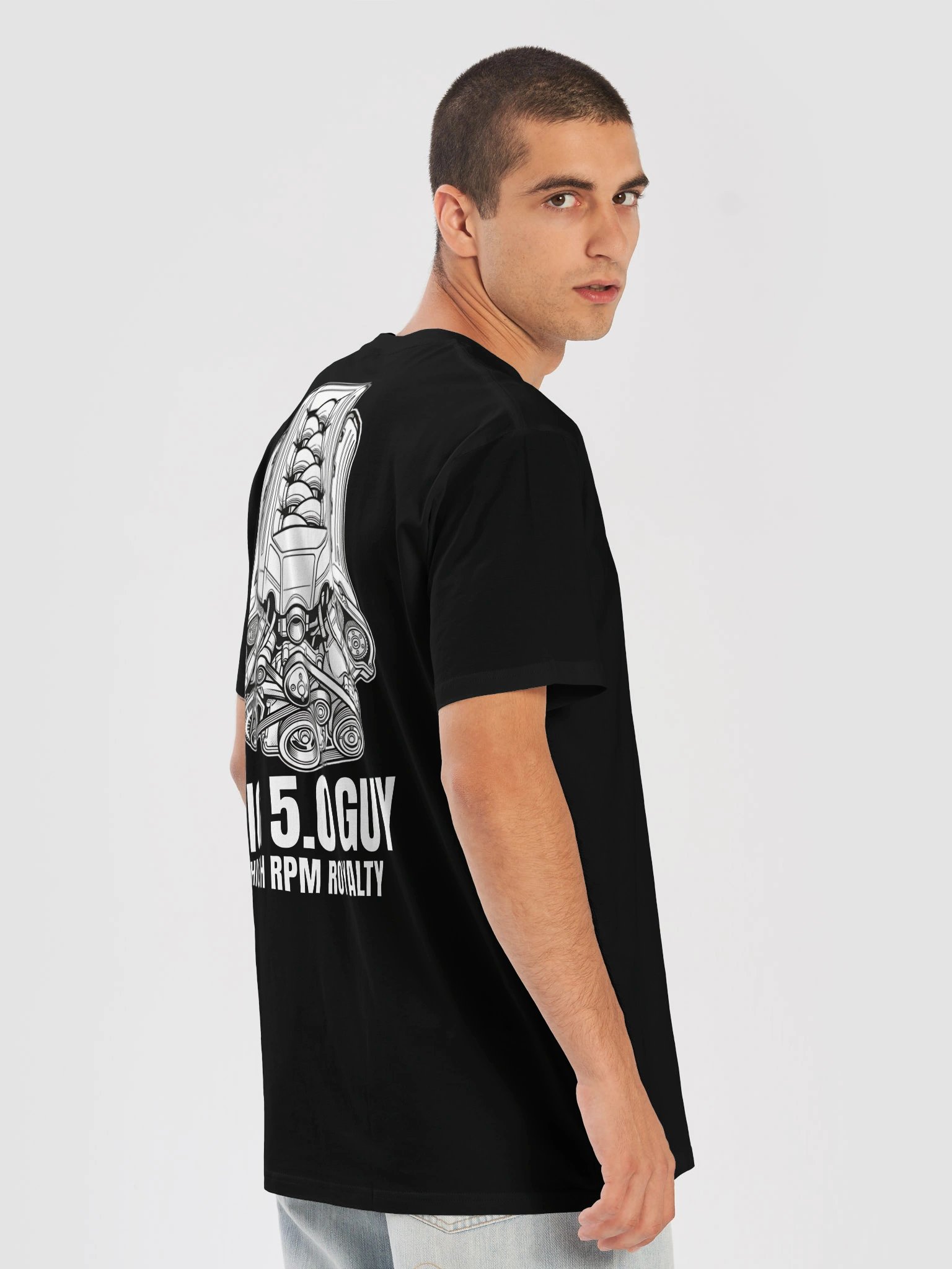BIG 5.0 GUY — "High RPM Royalty" Premium Tee product image (8)