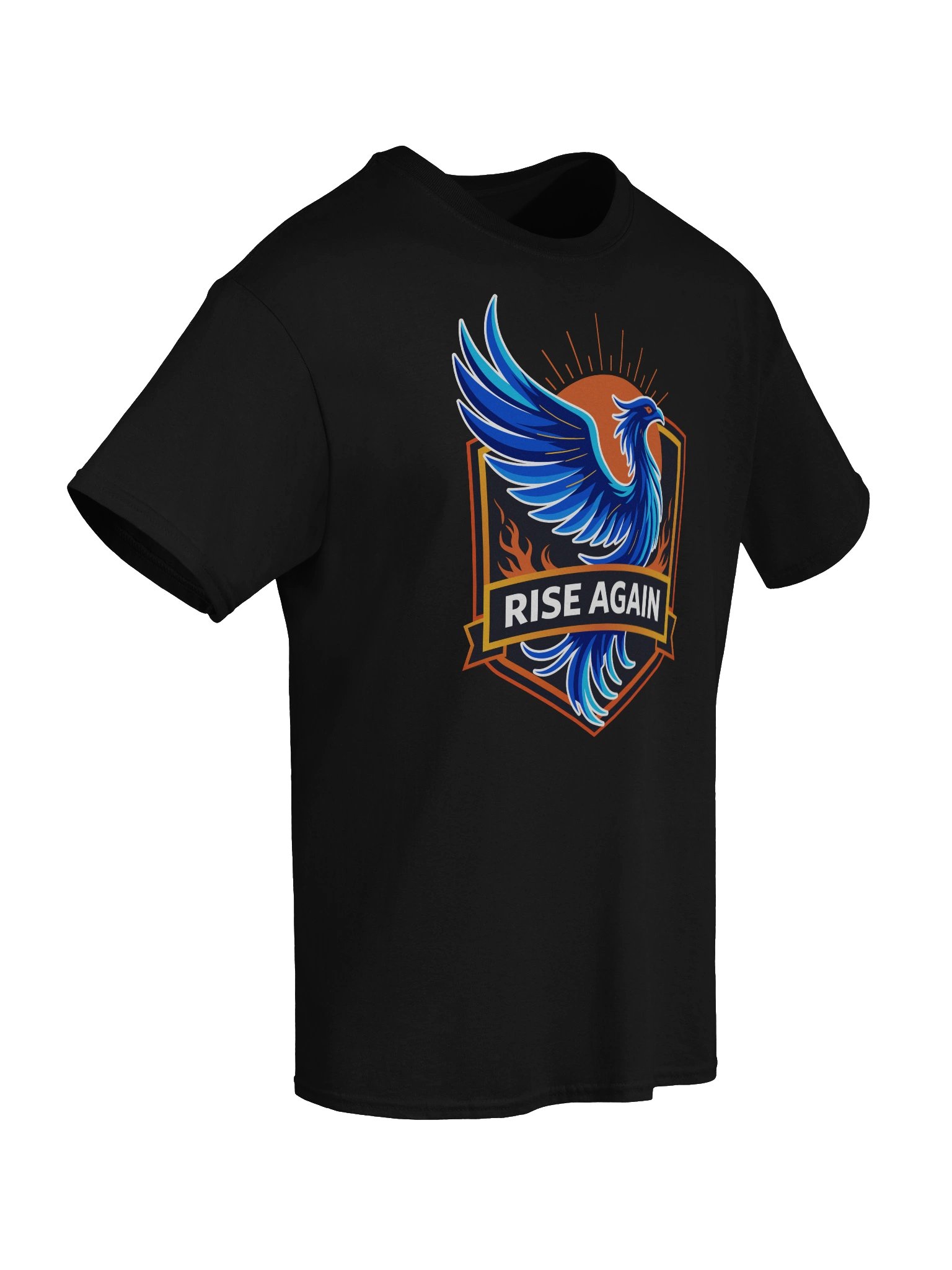 Rise Again – Phoenix Crest T-Shirt product image (50)