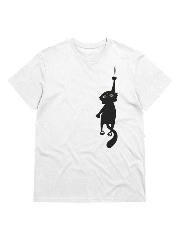 Black Cat Glowing Eyes Mystery Unisex T-Shirt product image (2)