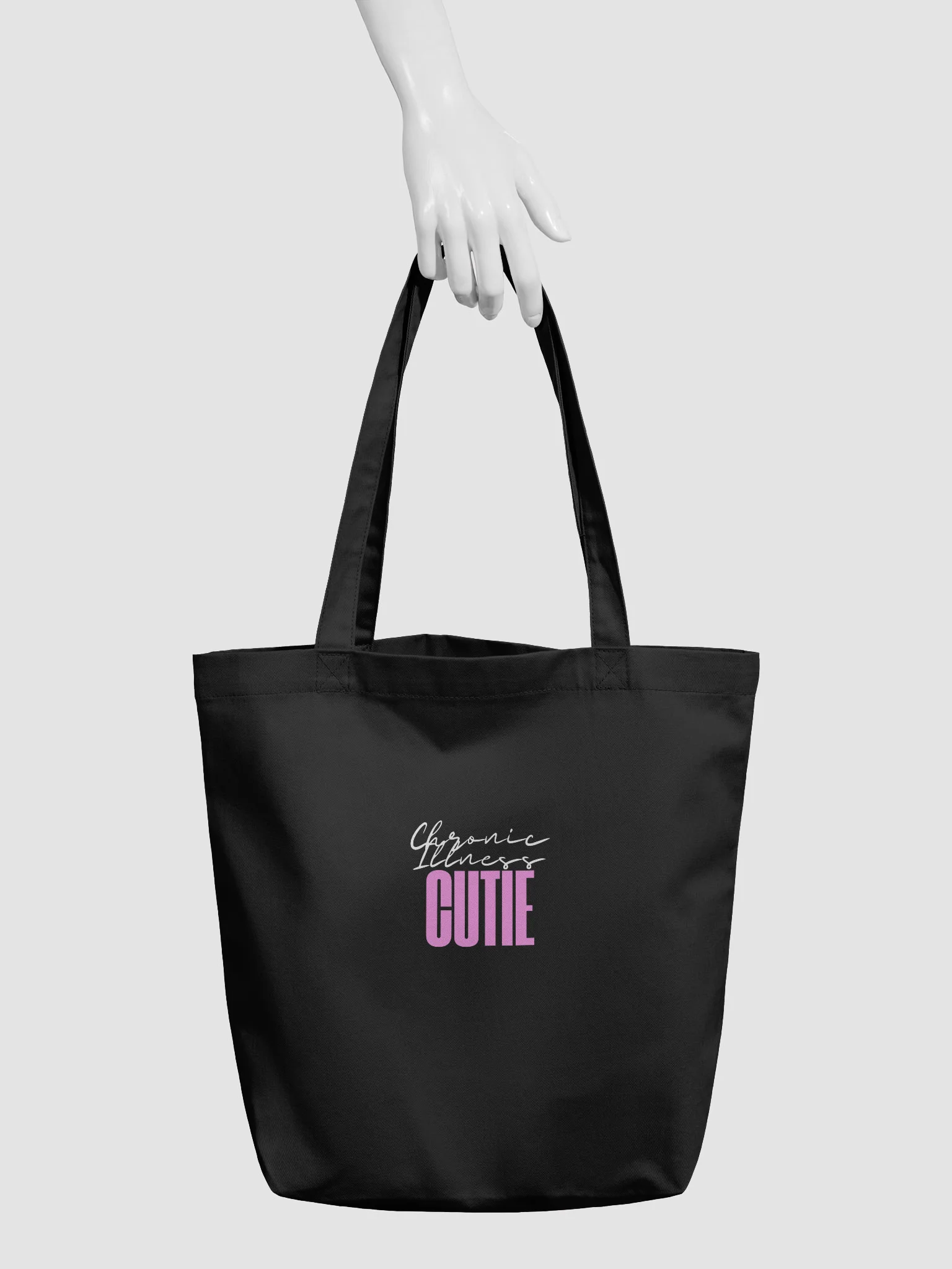 Chronic Illness Cutie tote (text only) product image (3)