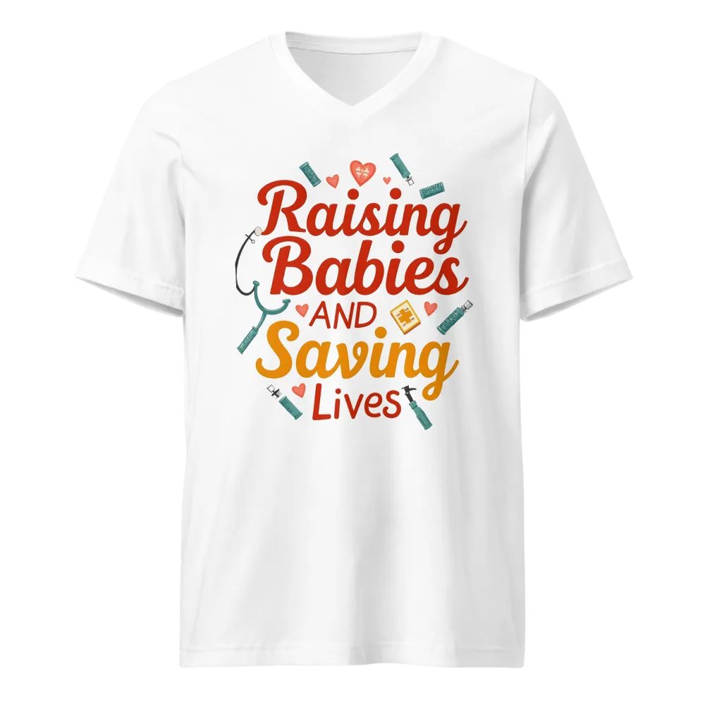 Healthcare Heroes V-Neck Tee product image (5)