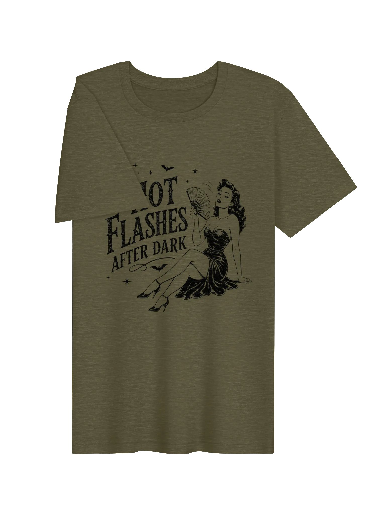 Hot Flashes After Dark | Vintage Halloween Tee product image (3)