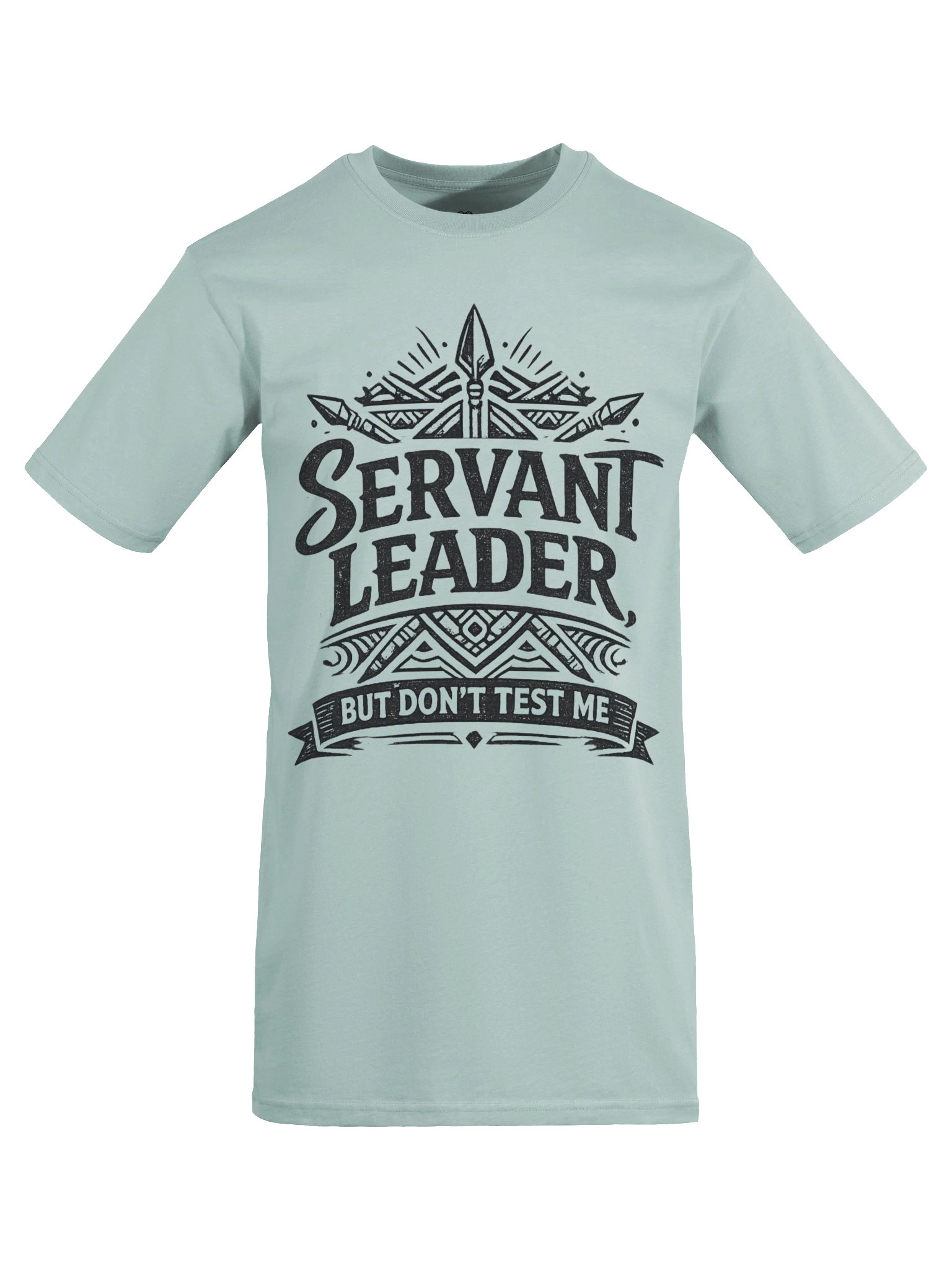 Servant Leader But Don't Test Me Tee - Light product image (13)