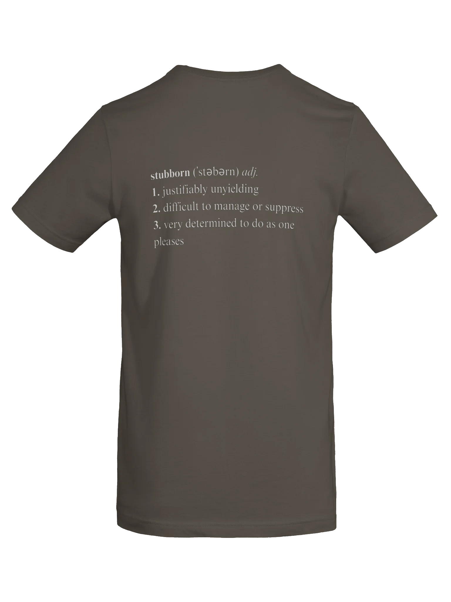 'Stubborn is my specialty tee product image (7)