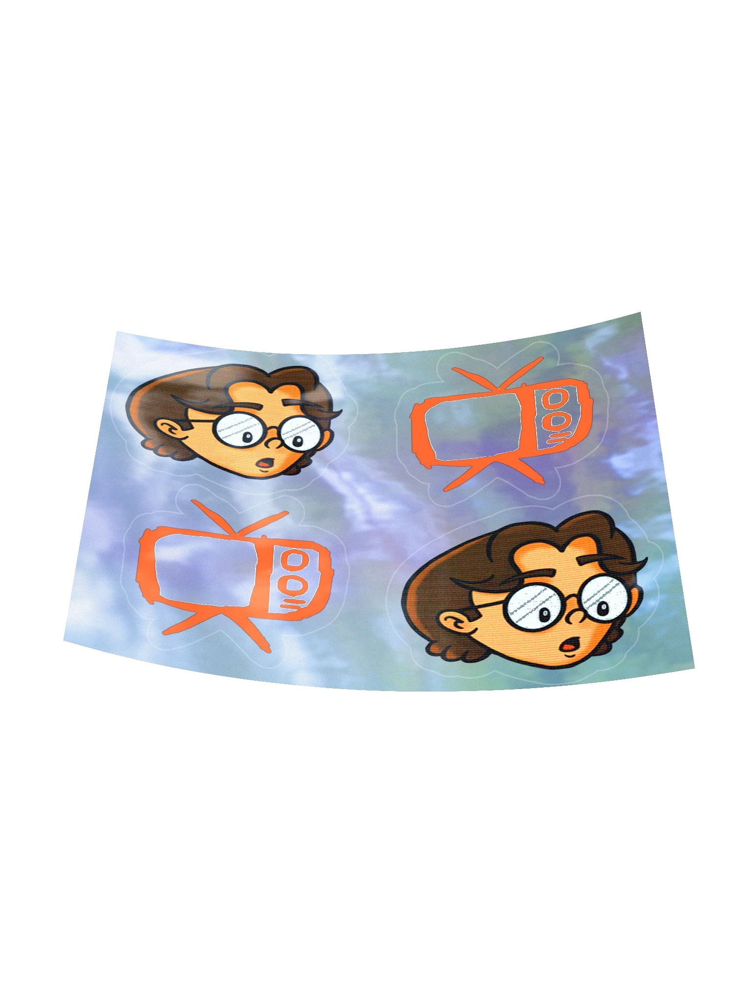 "A Twisted Sitcom" Sticker Sheet product image (6)