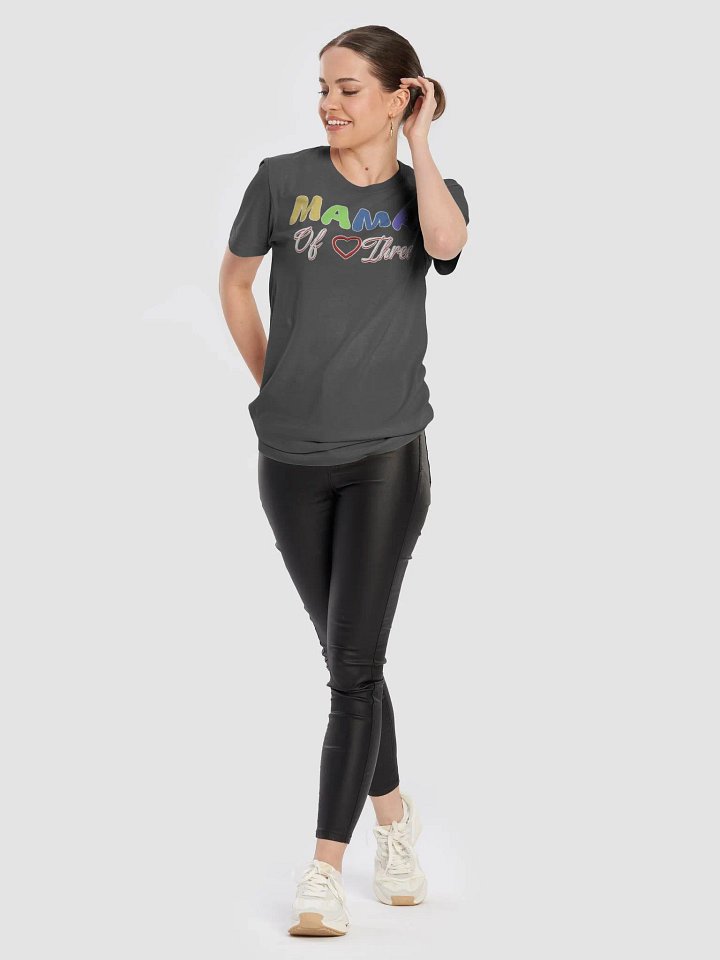 Mama of Three - Loving Family Design T-shirt product image (7)