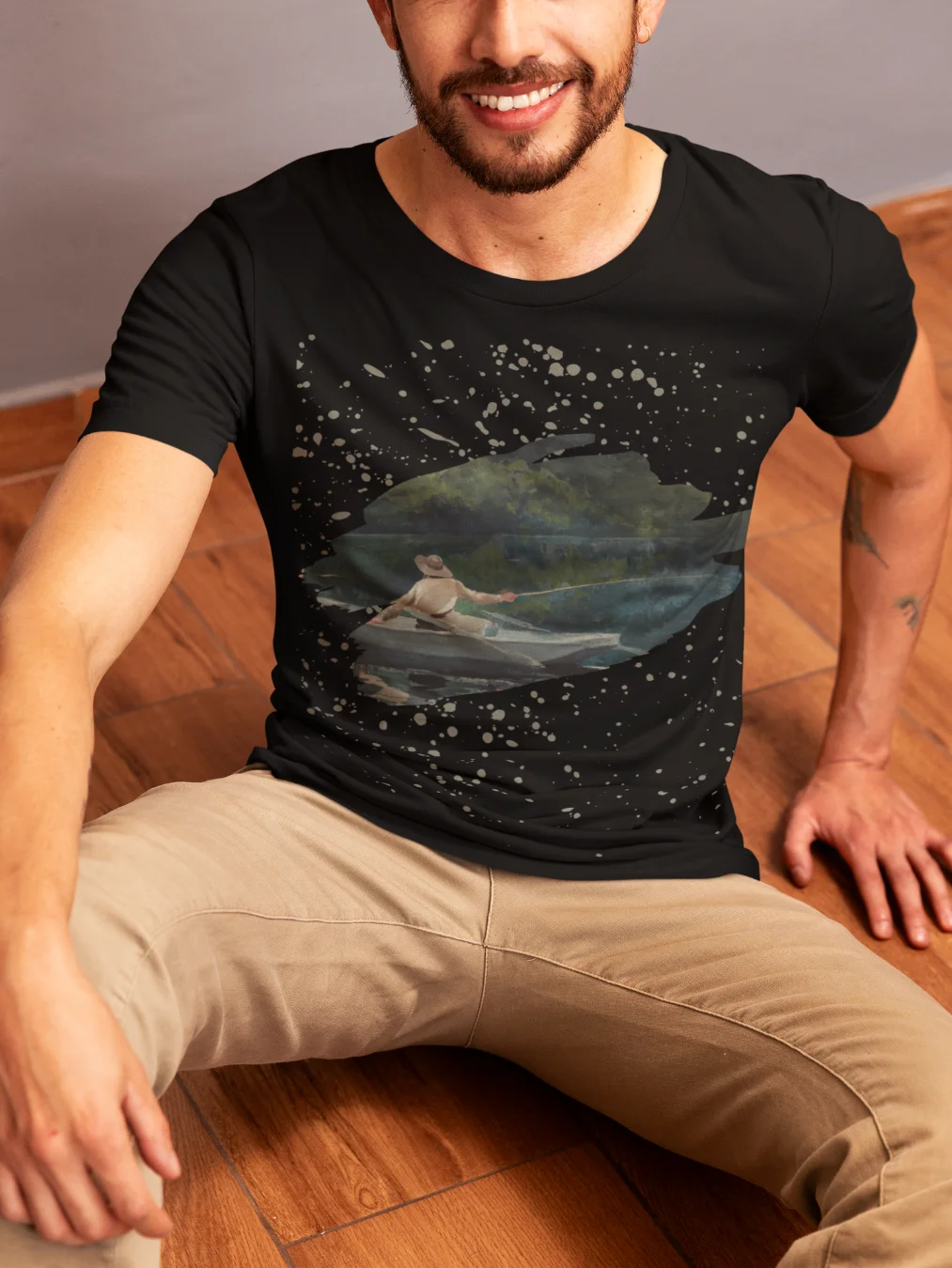 Casting, Number Two (Winslow Homer) T-Shirt product image (1)