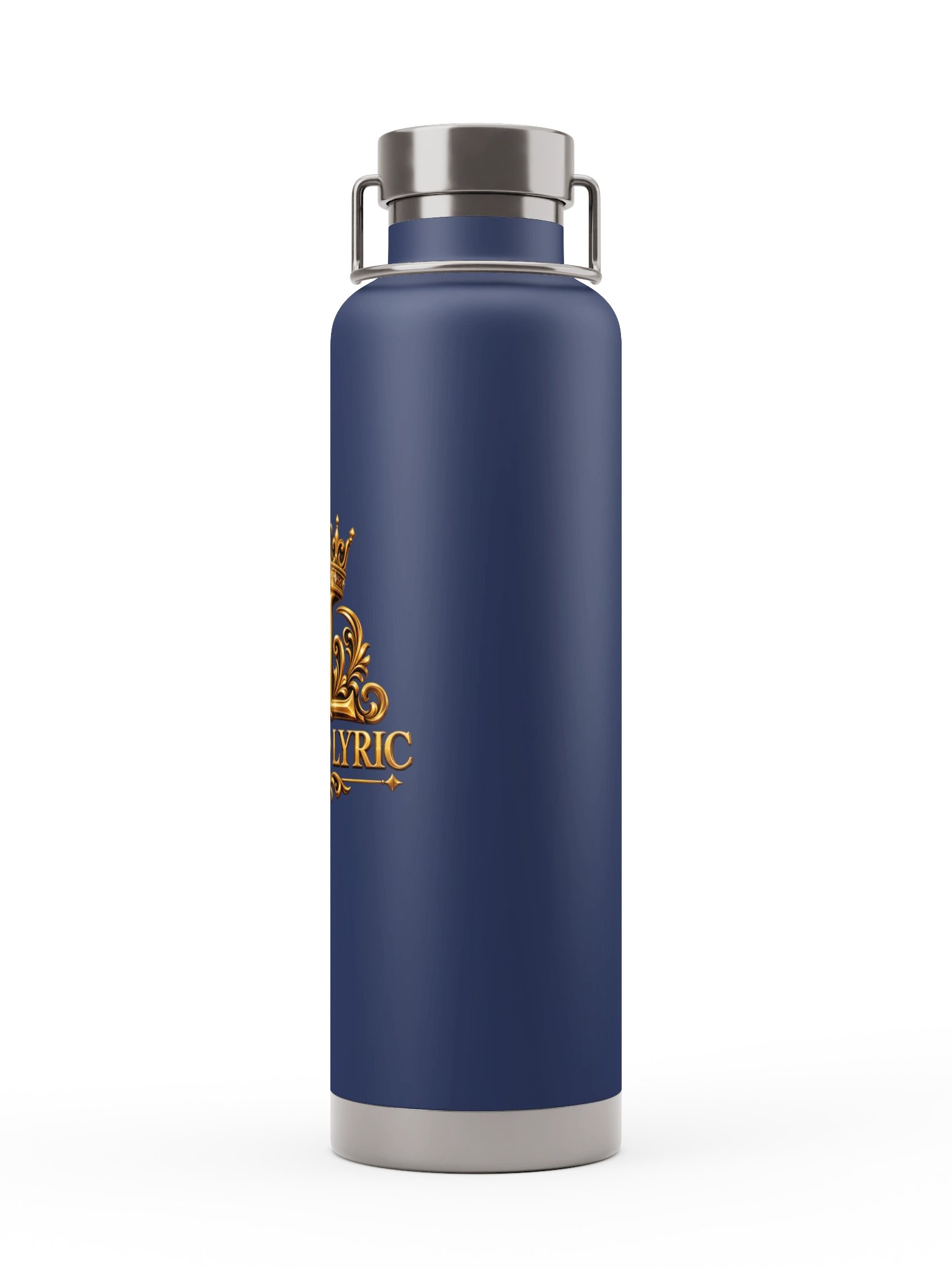 Achaad Lyric Royal Blue | Signature Crown 22 oz Insulated Bottle product image (2)