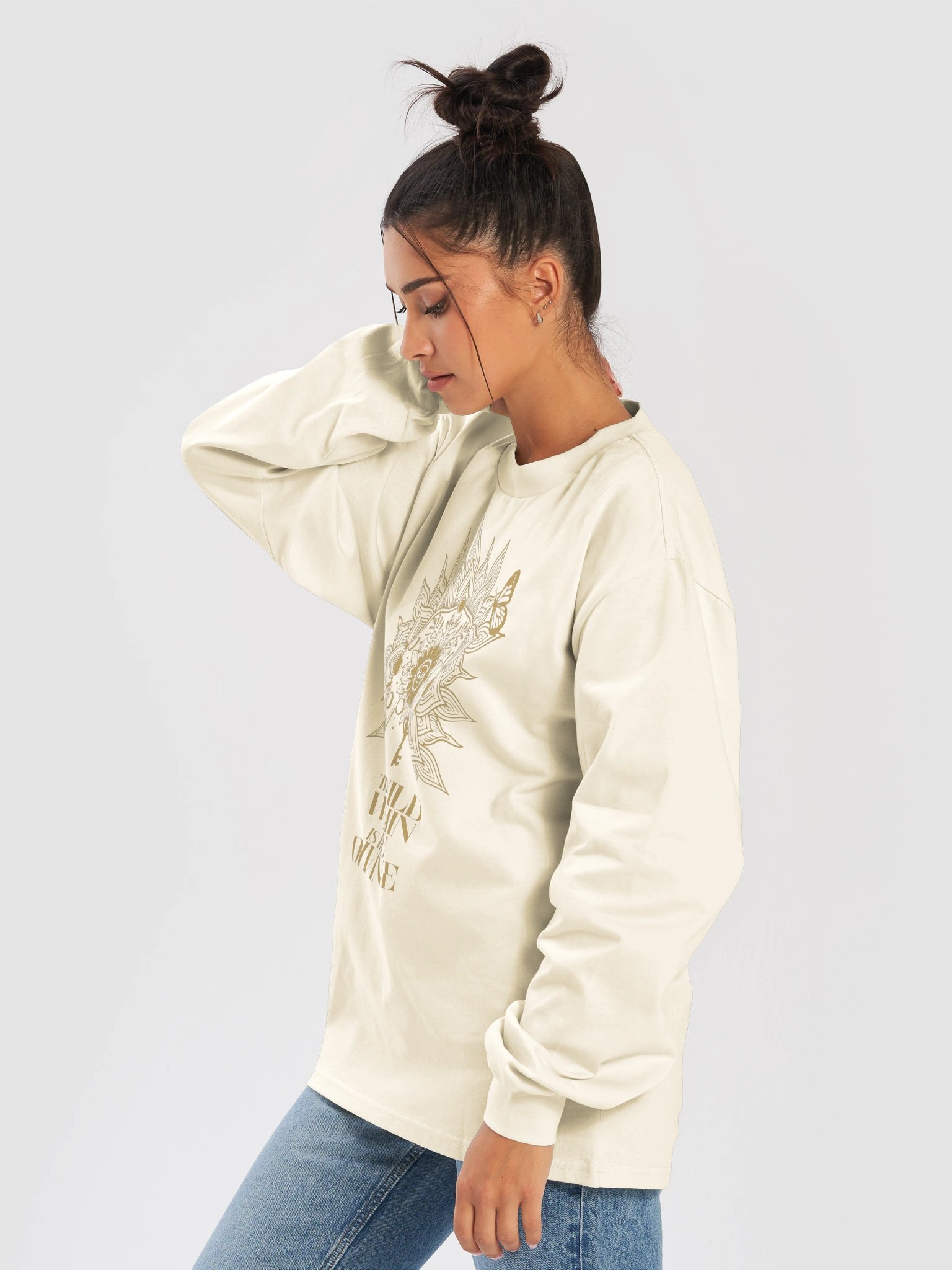 The Wild Within Is the Divine | Unisex Heavyweight Long Sleeve product image (7)