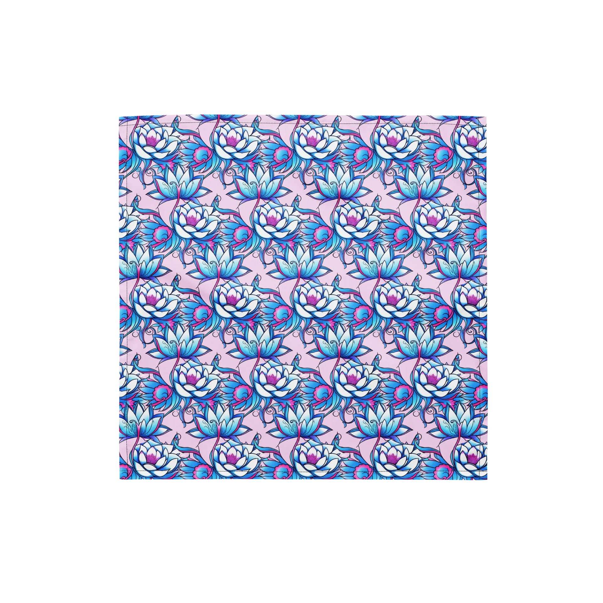 Blue Lotus Bloom - Bandana product image (1)