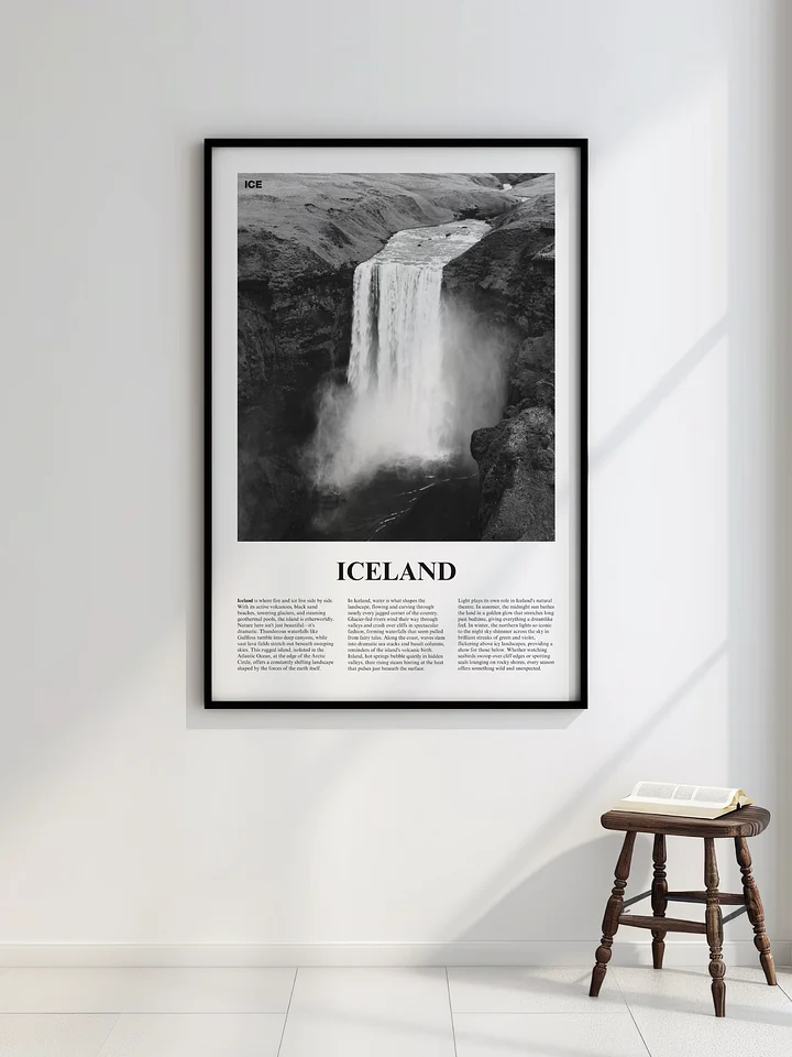 Iceland 03 Newspaper Poster product image (2)