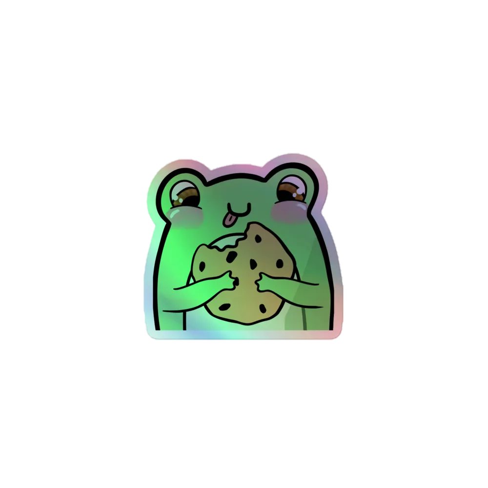 Holo Cookie Frog product image (1)