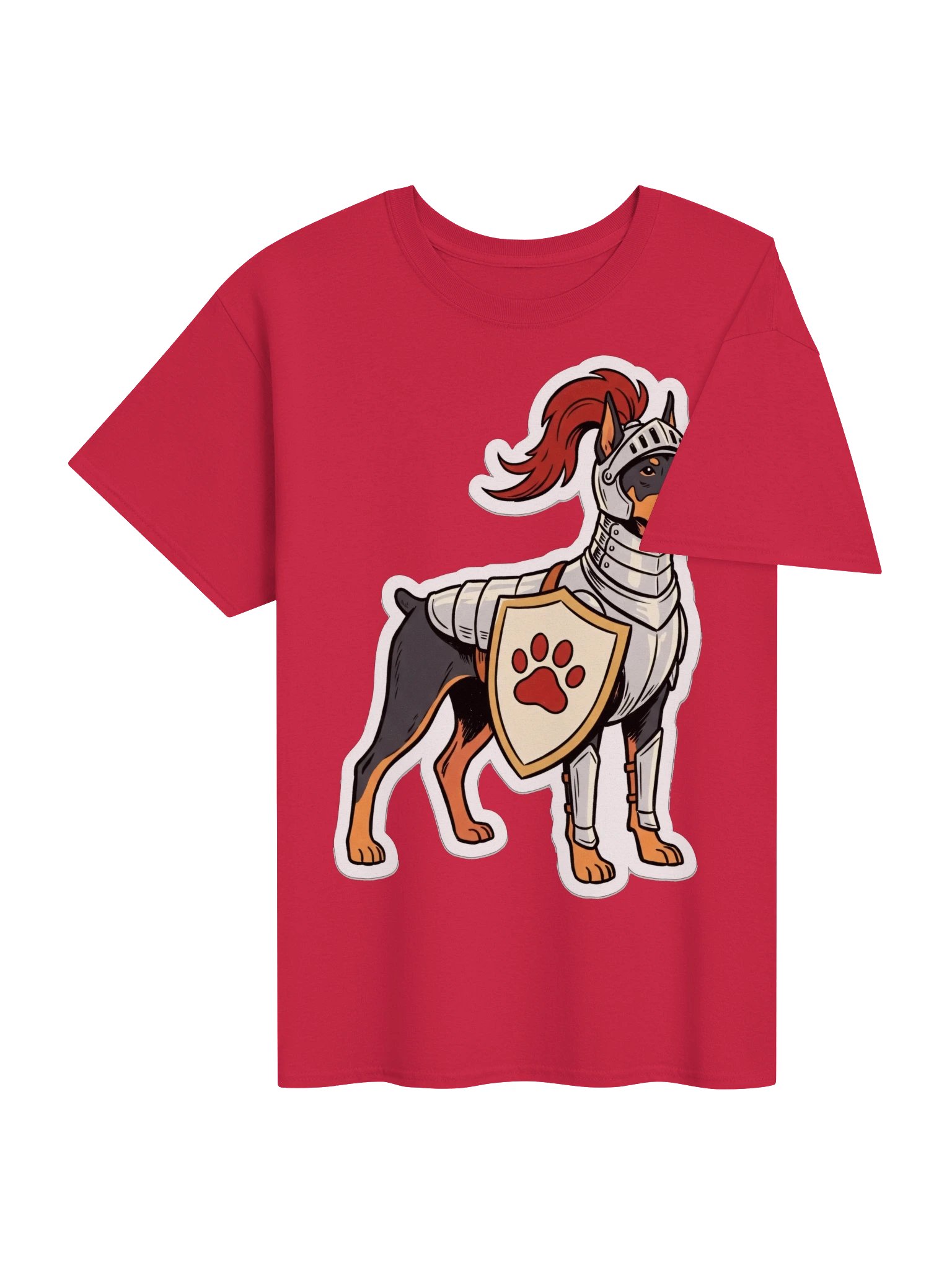 Knight Doberman Tee product image (22)