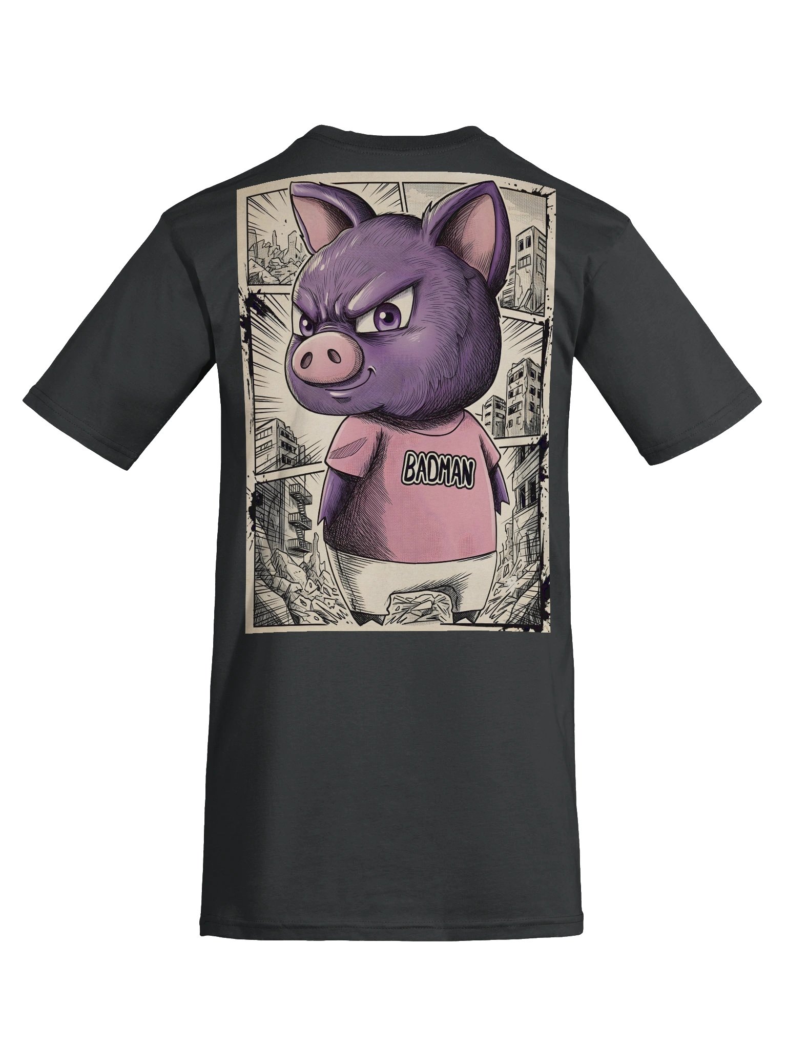 Badman Piggy Tee product image (7)