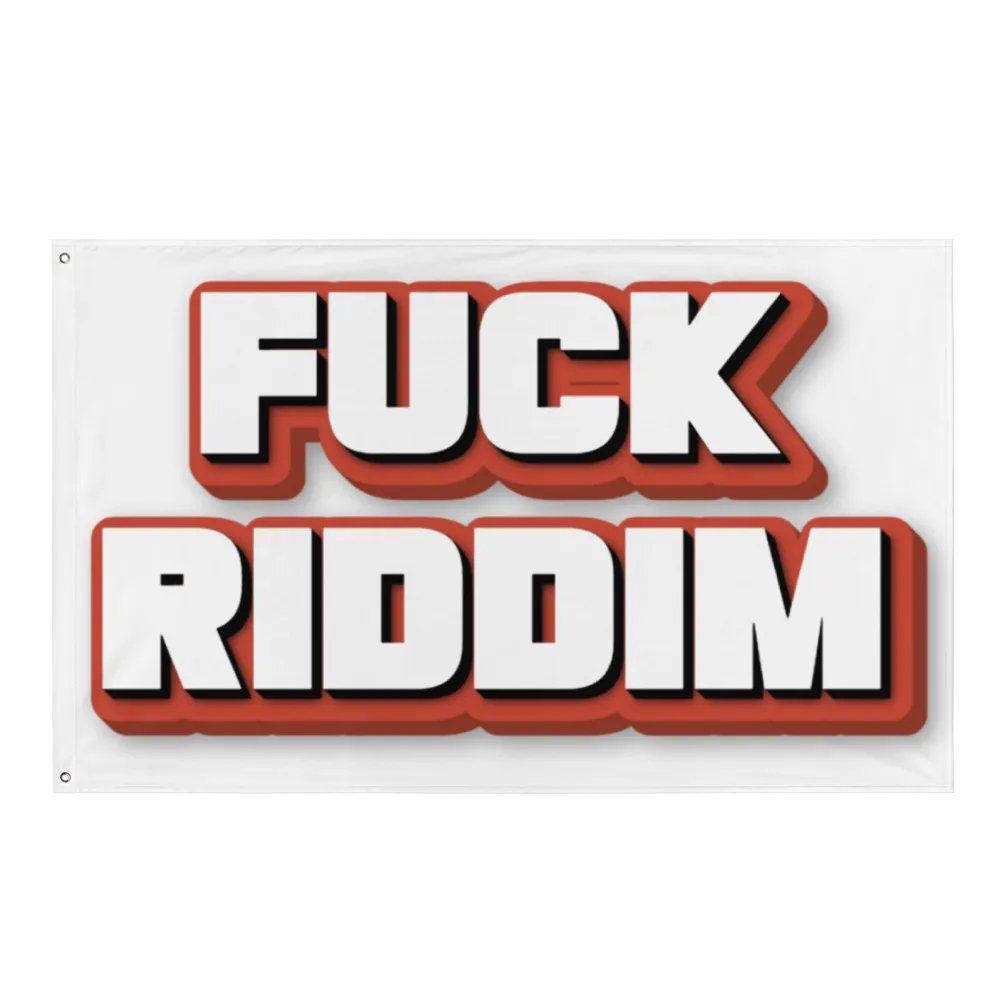 F*CK RIDDIM Flag product image (1)