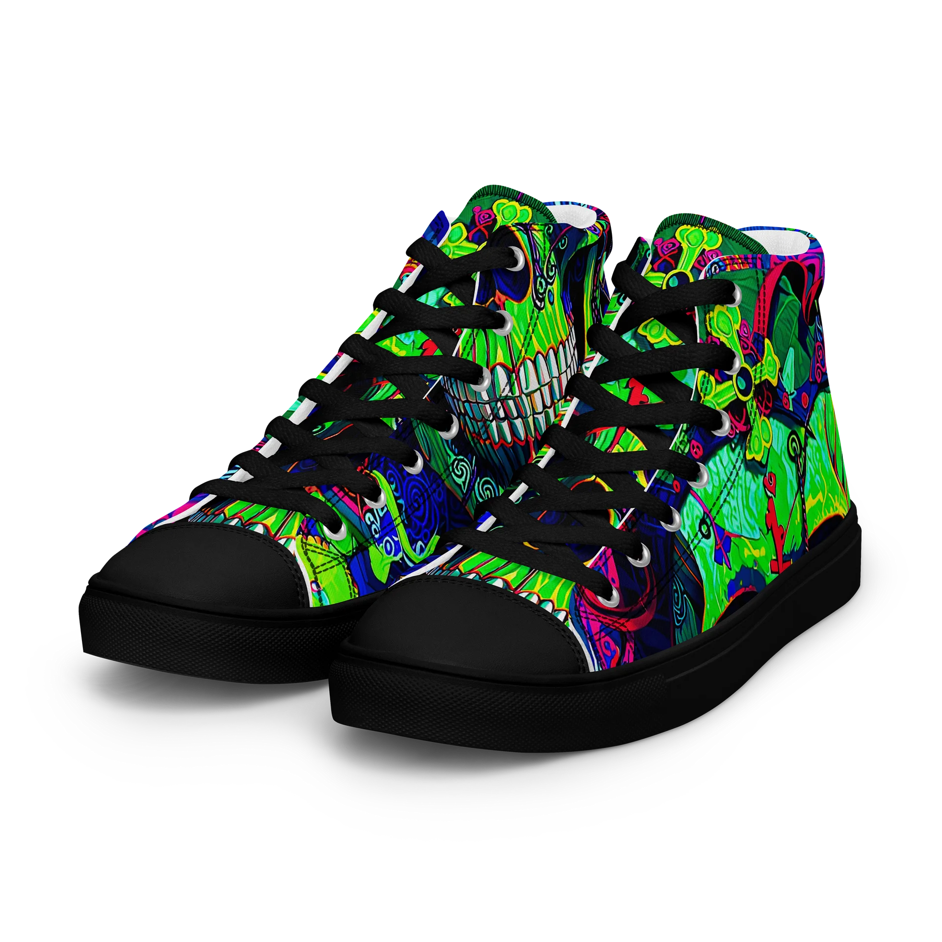 Neon Skully High-Tops product image (6)