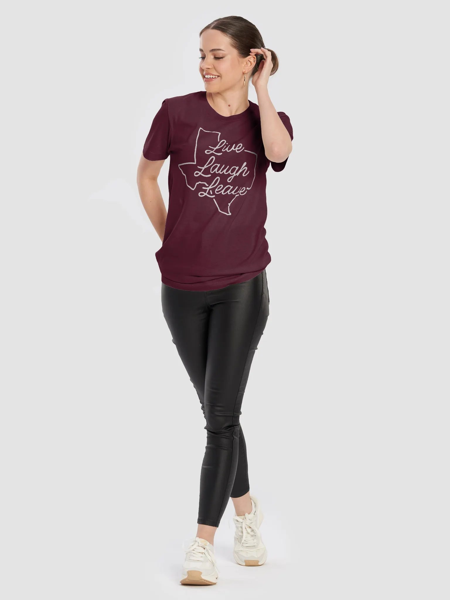 Live, Laugh, Leave Texas T-Shirt product image (7)