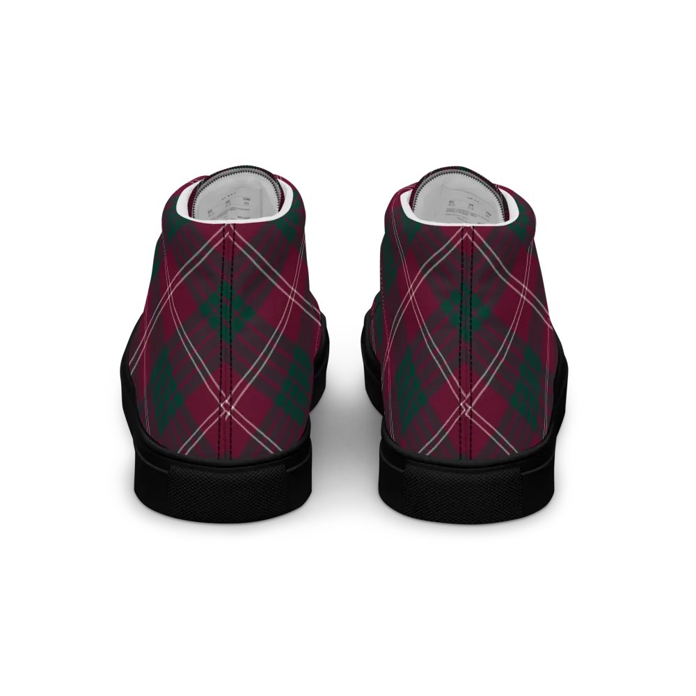 Crawford Tartan Men's High Top Shoes product image (6)