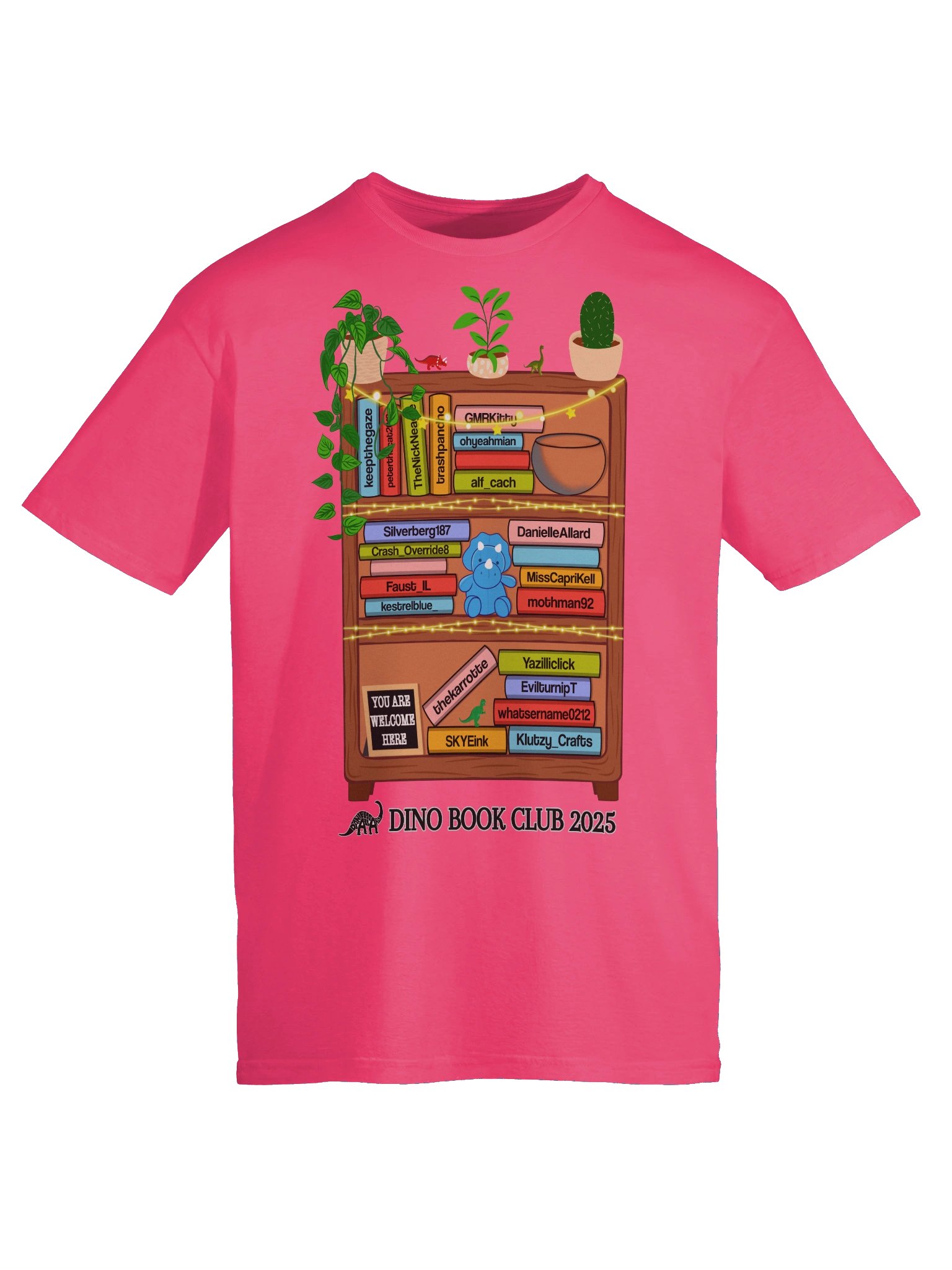 Dino Book Club 2025 Supersoft T-Shirt product image (6)