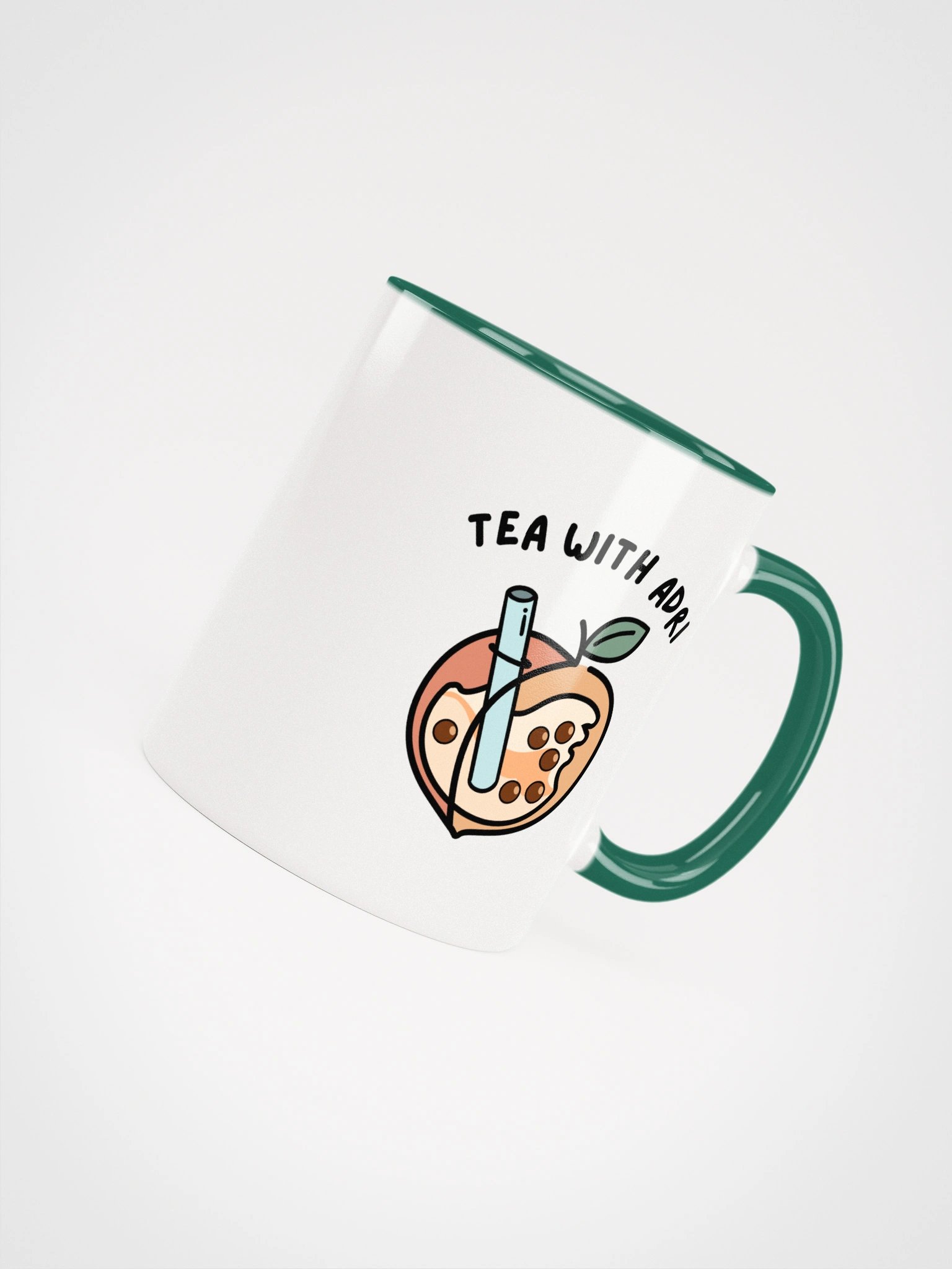 Peachy Boba Mug (Light Editions) product image (4)