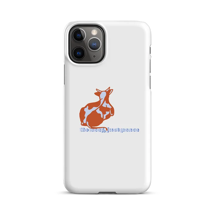 No beef, just peace - iPhone Case product image (2)