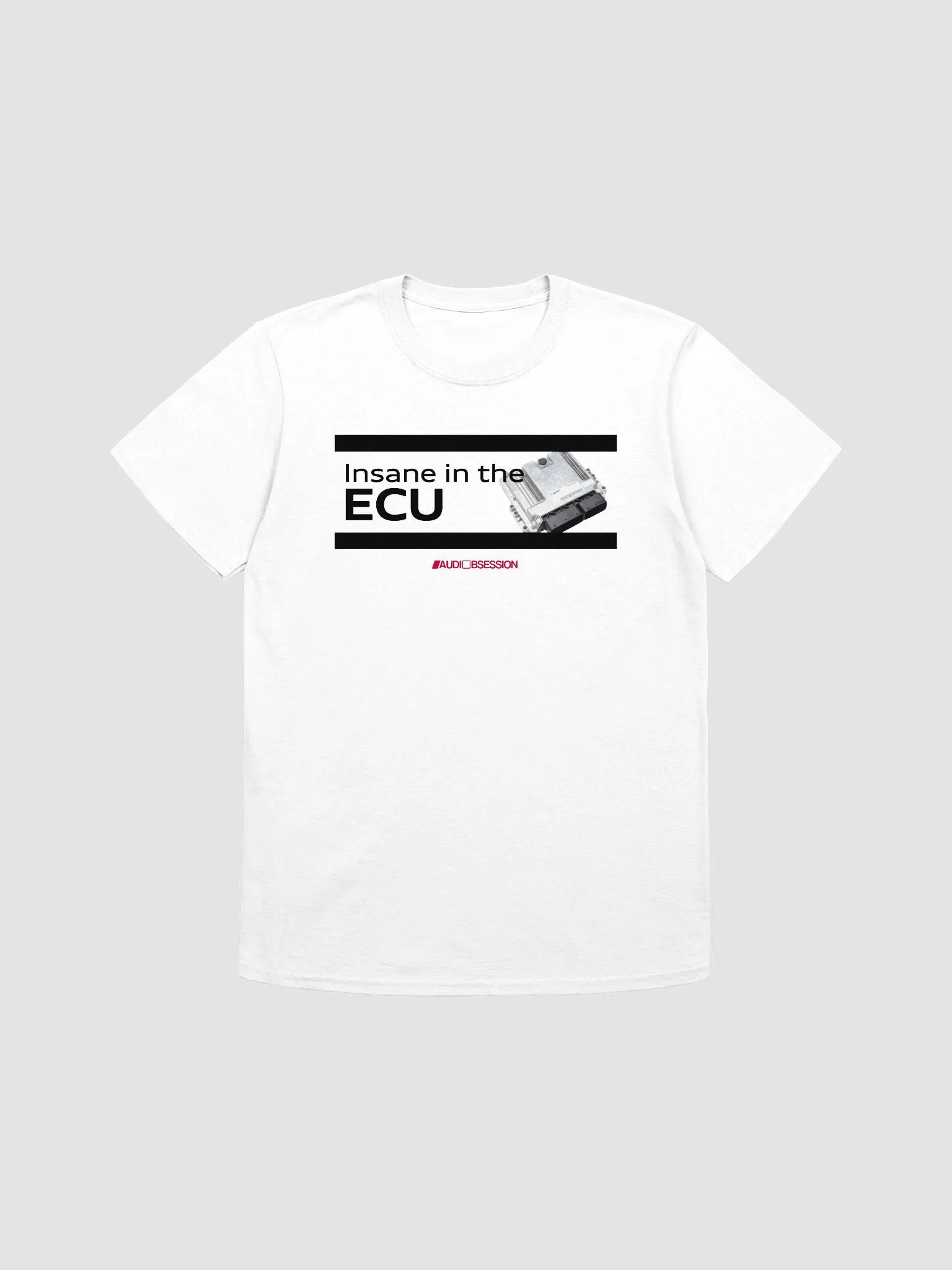 "Insane in the ECU" T-Shirt - White product image (4)