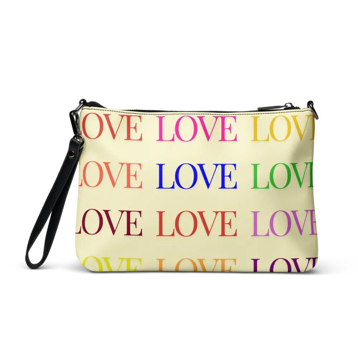 Love Grid All-Over Crossbody Bag product image (2)