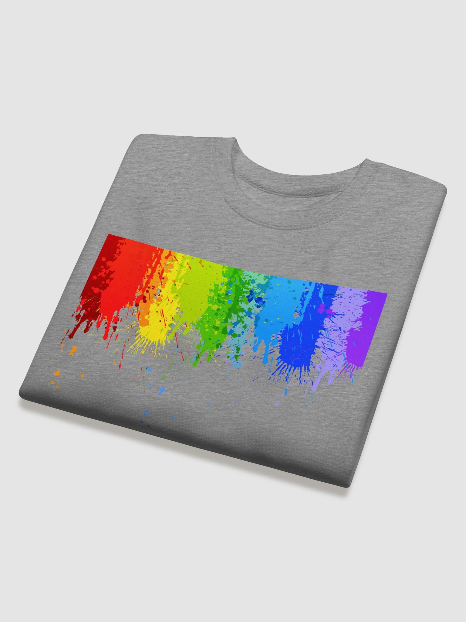 Rainbow Splatter Pride Sweatshirt product image (12)