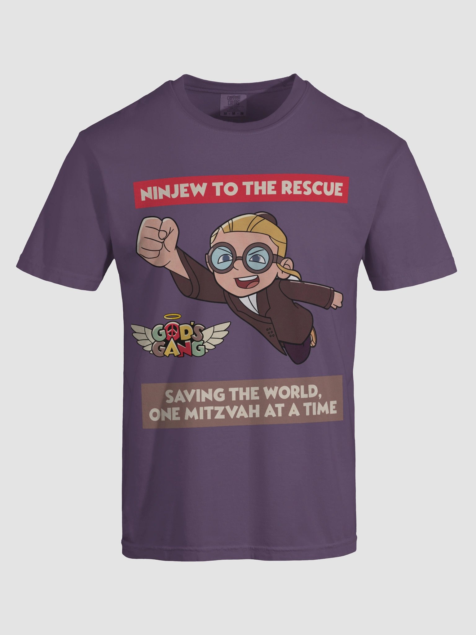 Ninjew to the Rescue | God's Gang Tee product image (48)