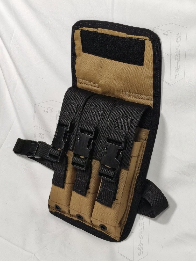 'Ready to ship' Gen-1 Drop leg MP5 Pouch, Coyote/black product image (1)
