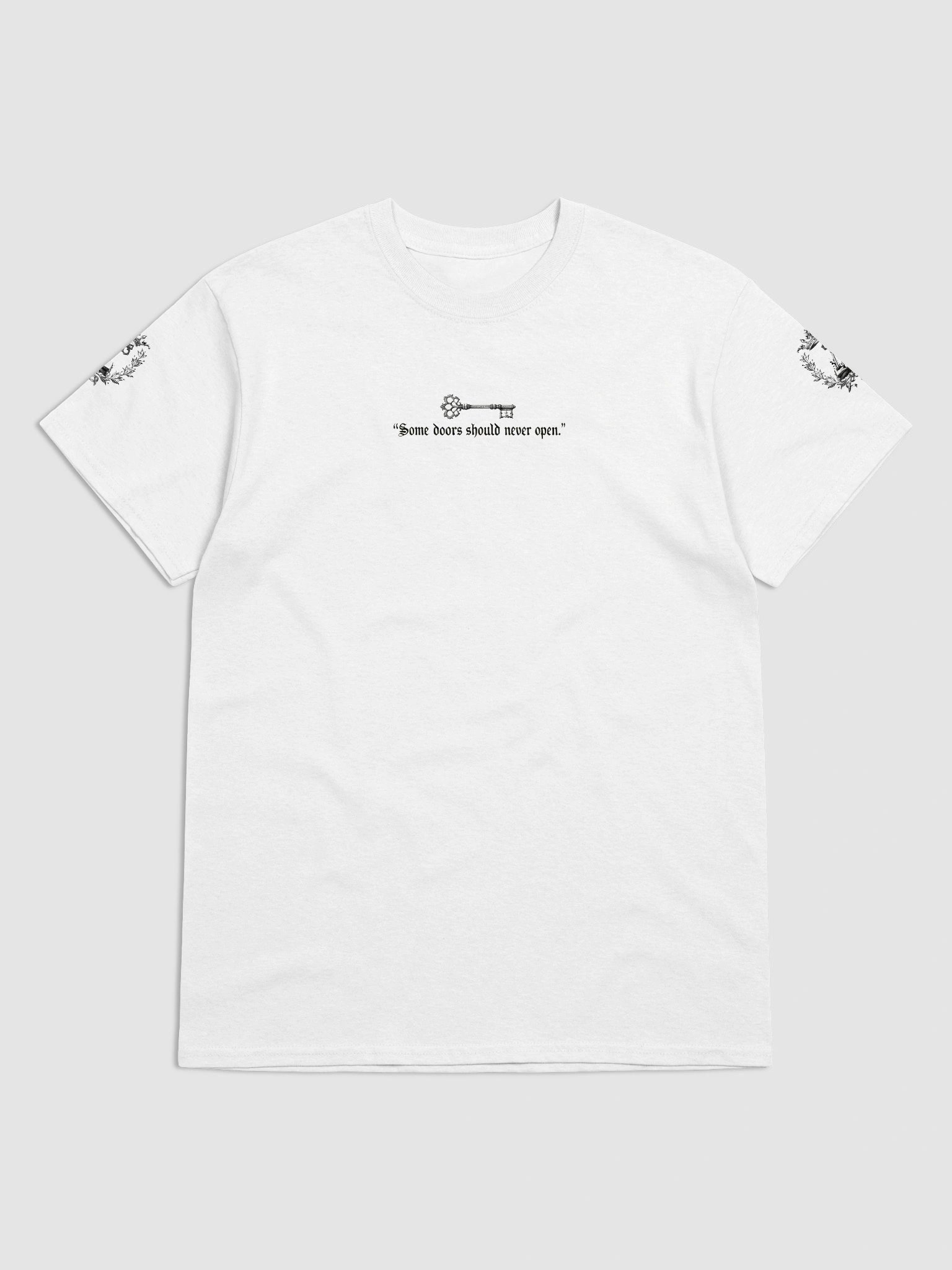 Some Doors Should Never Open – Portal Graphic T-Shirt | Dark Symbolic Tee | Cotton Statement Shirt product image (1)
