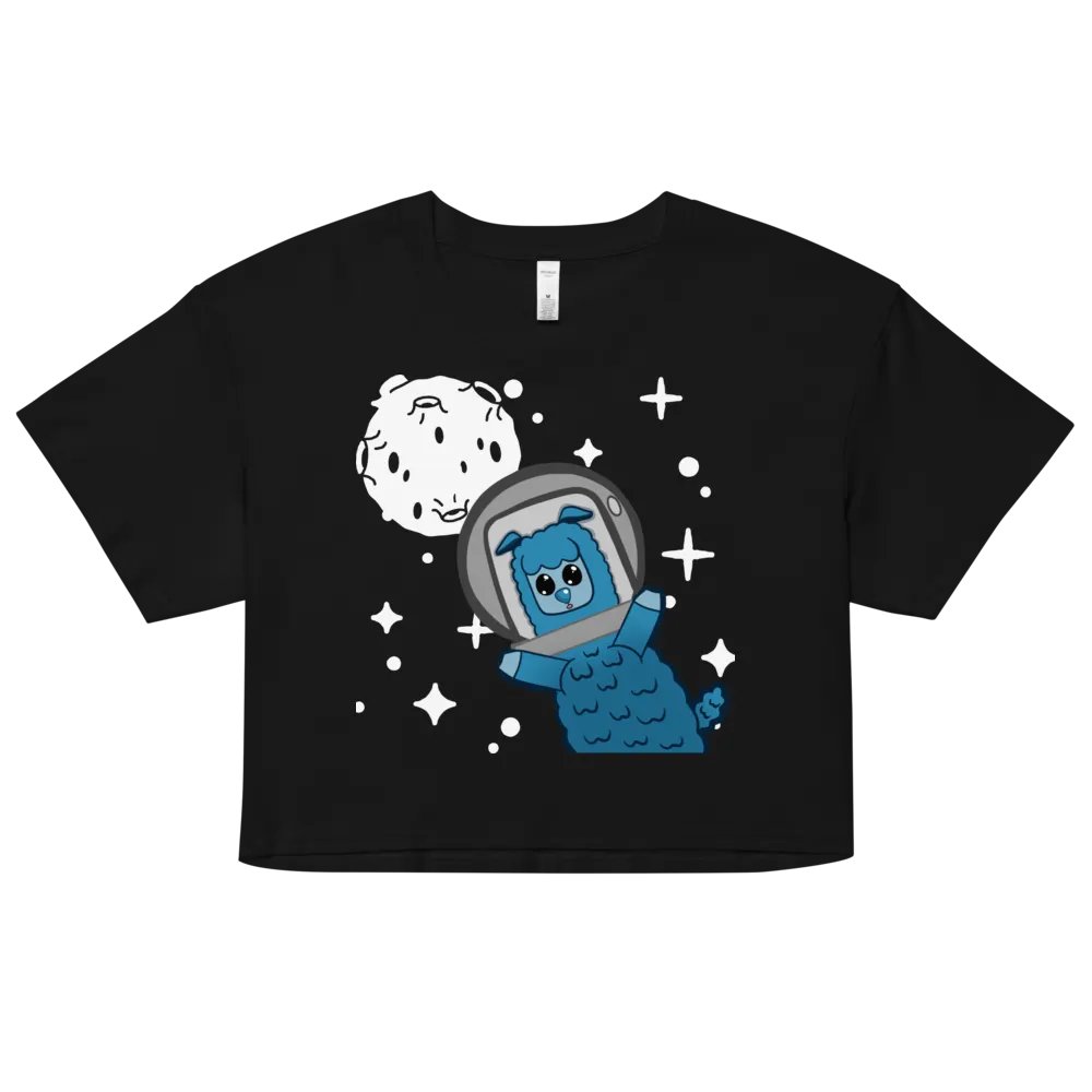 Llamanaut Crop Top product image (7)
