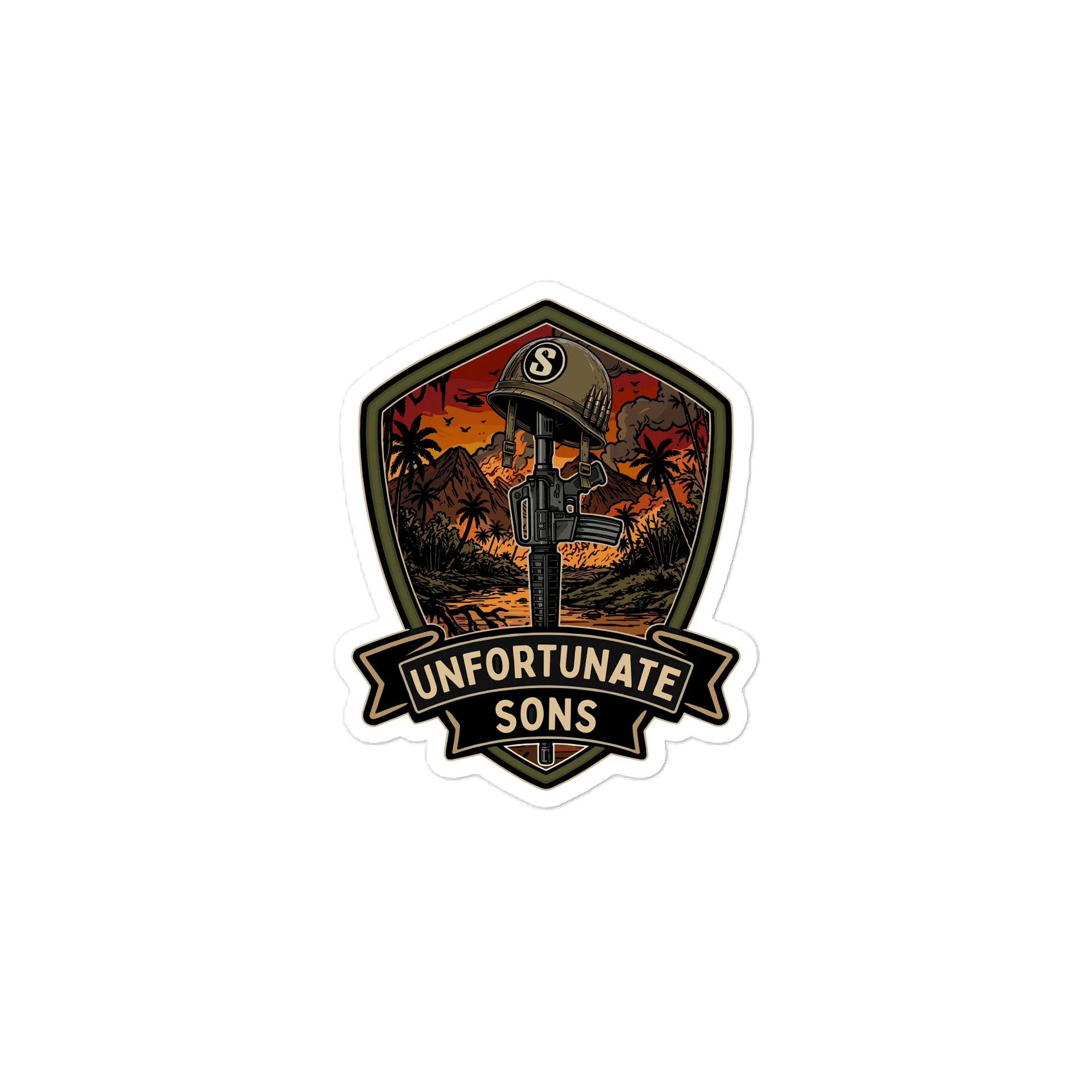 Unfortunate Sons Sticker product image (1)