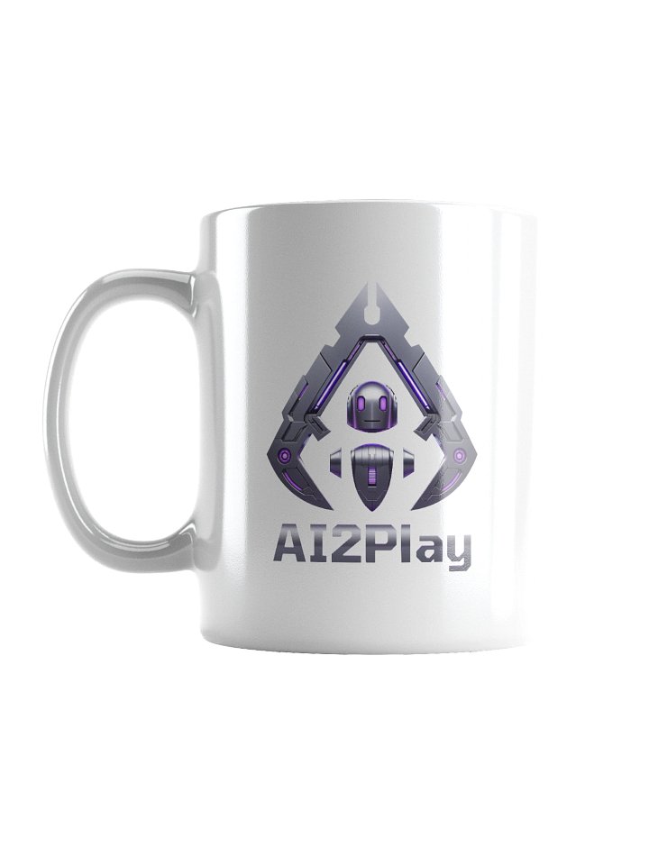AI2Play White Glossy Mug product image (2)