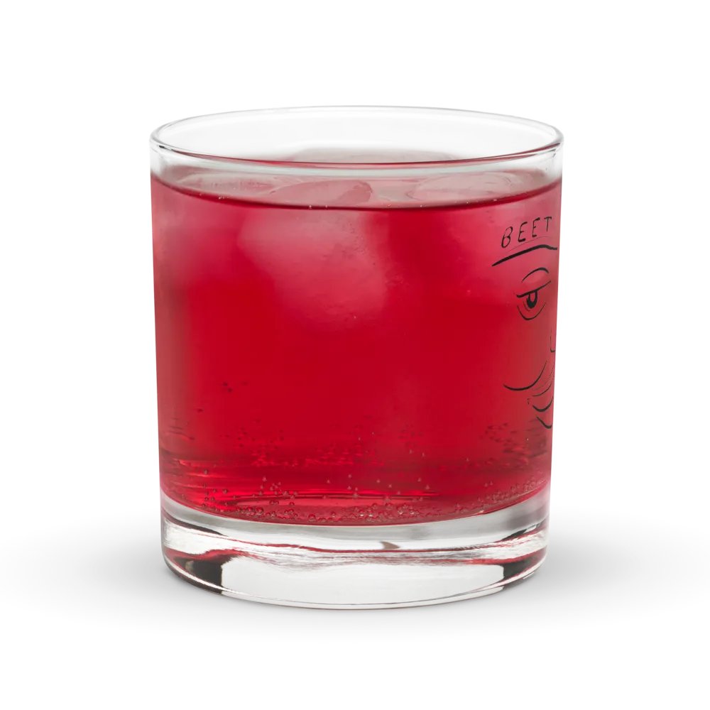 Beet Poot on the Rocks Glass product image (3)