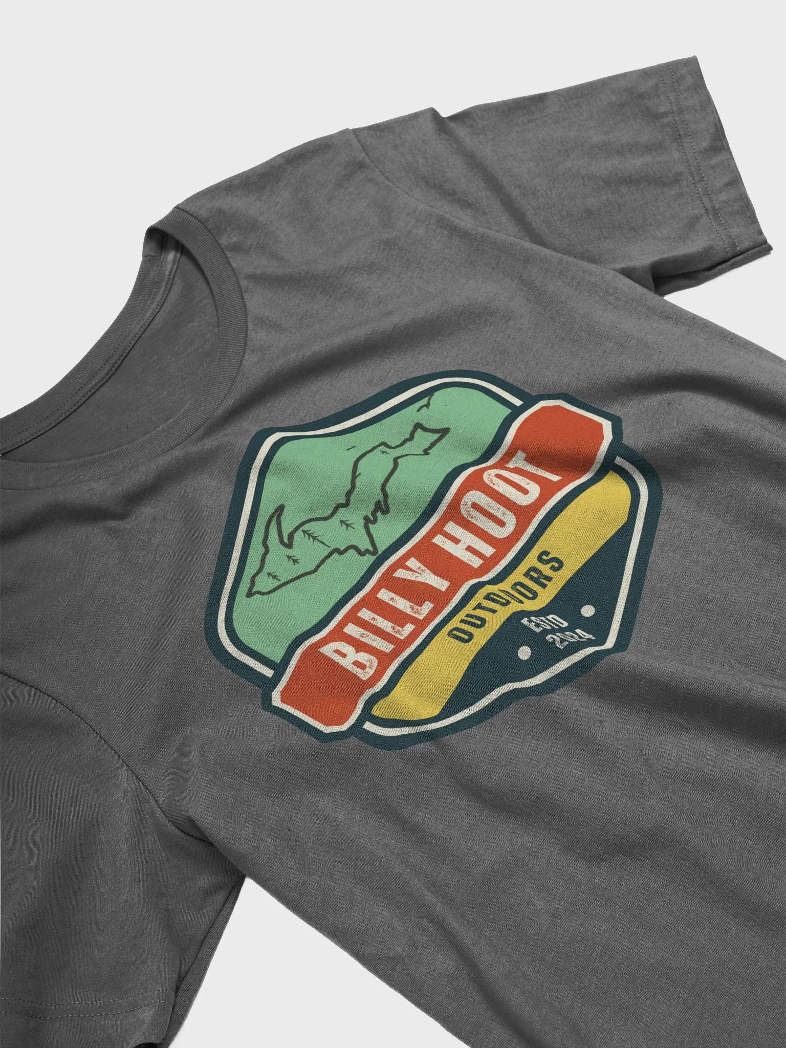 Explore the Great BILLYHOOT Outdoors Badge T-Shirt product image (8)