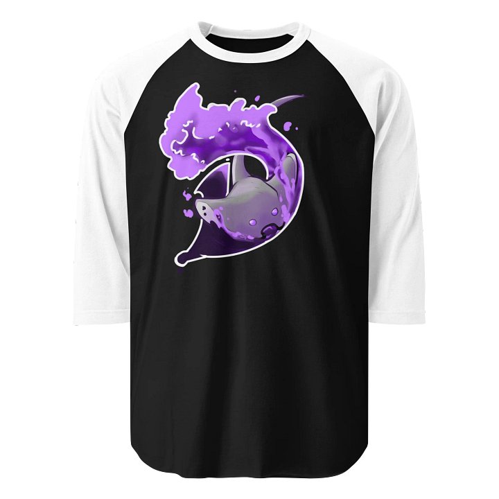 Splashy Manta Ray Raglan Tee product image (1)