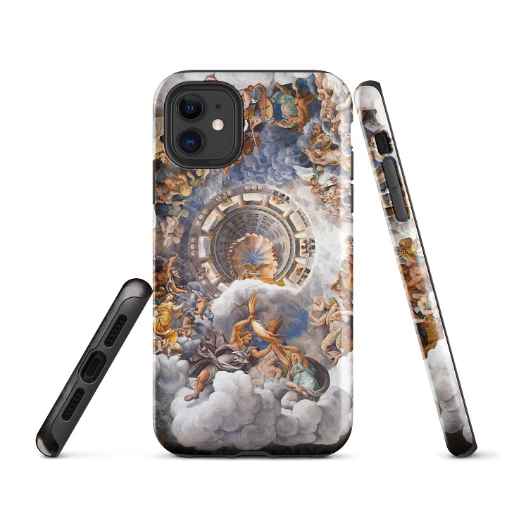 The Assembly of Gods by Giulio Romano iPhone® Tough Case product image (1)