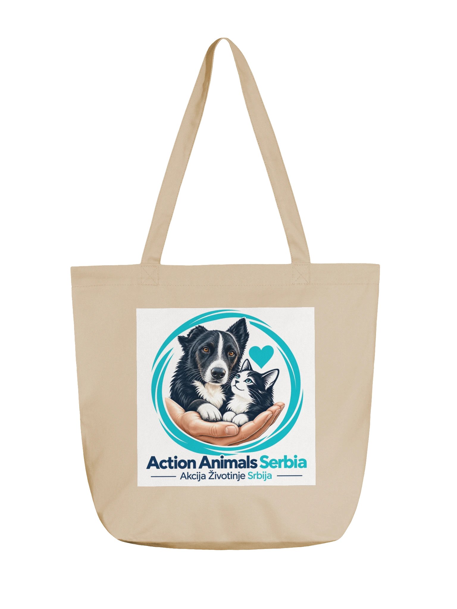 AAS · In guten Händen – Bio-Baumwolltasche product image (1)