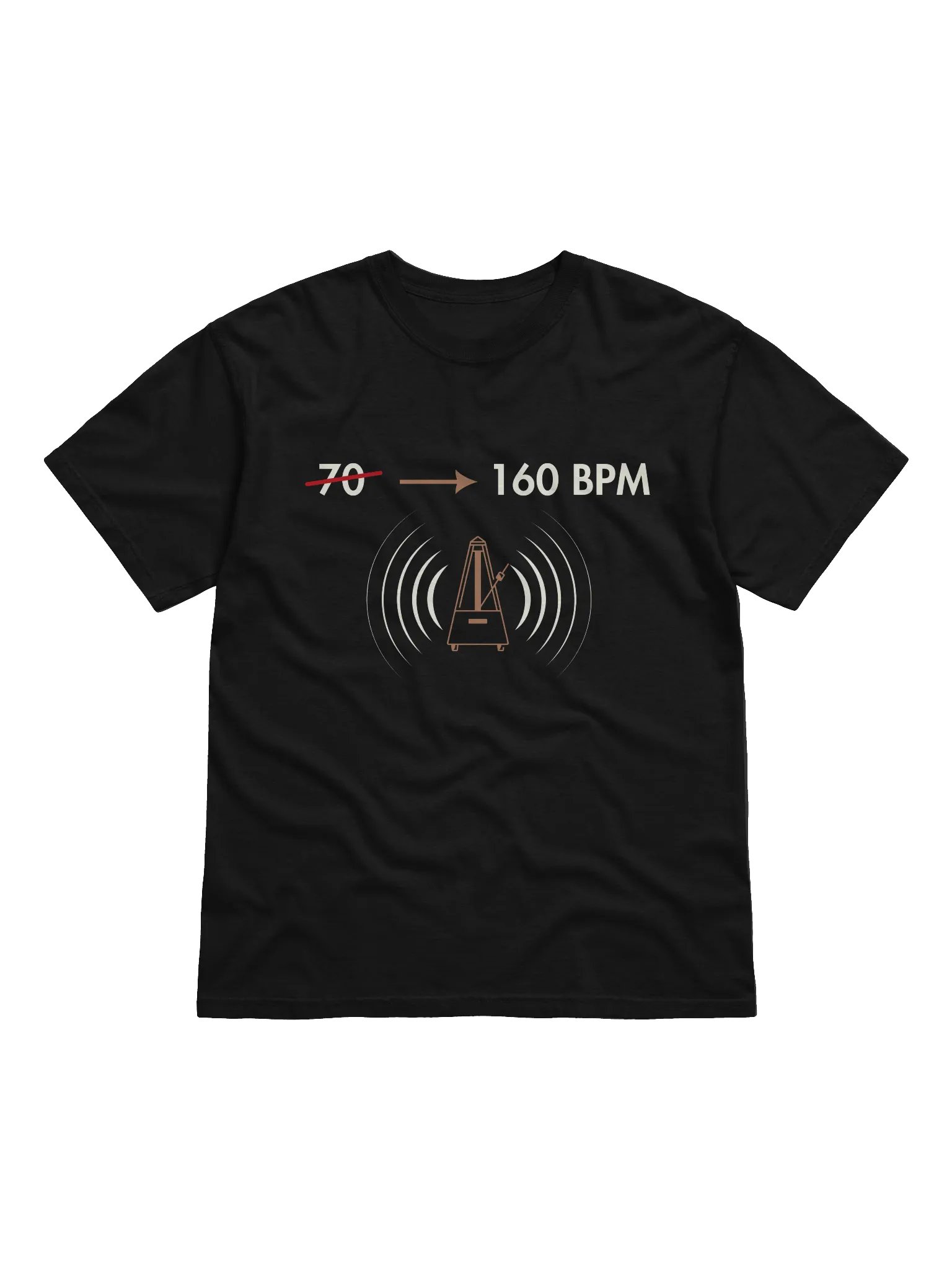 Rhythm Waves Metronome T-Shirt (Beats Per Minute) product image (6)