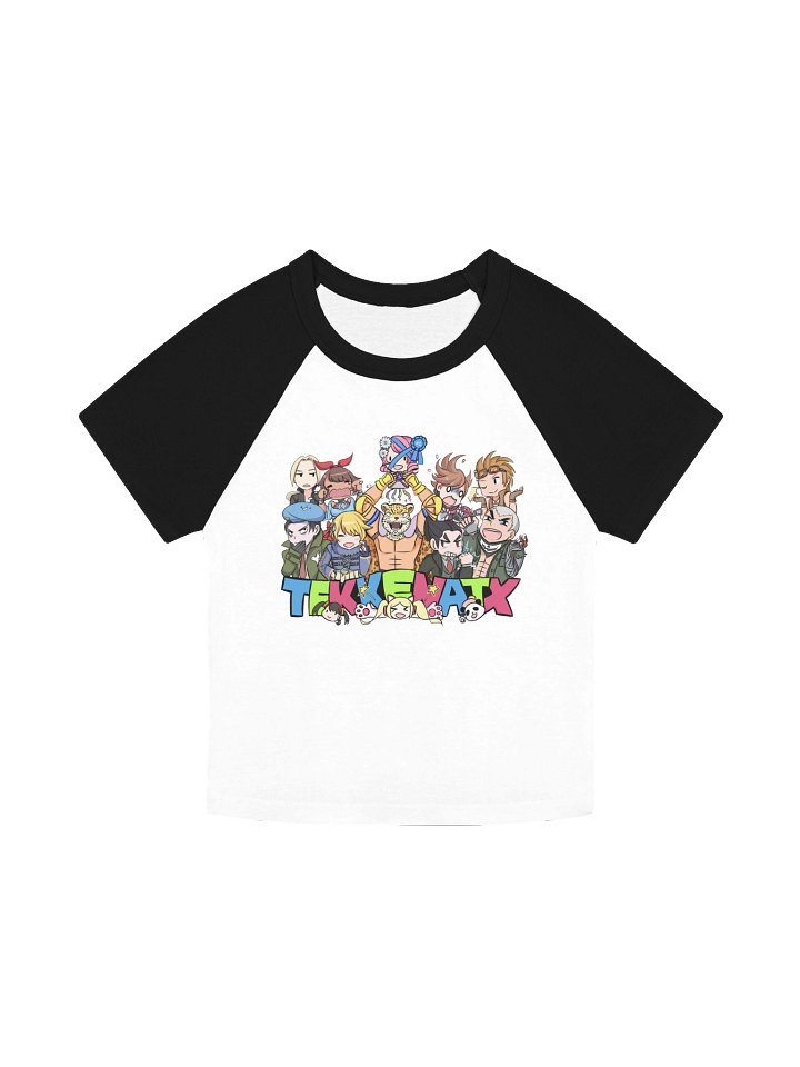 Ladies Baseball Crop Tee product image (1)