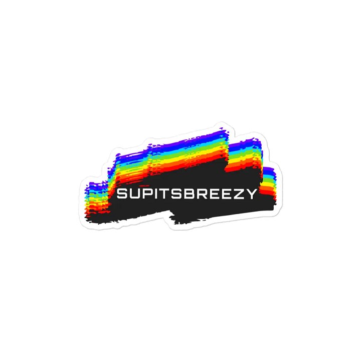 Breezy Logo Pride Magnet! product image (2)