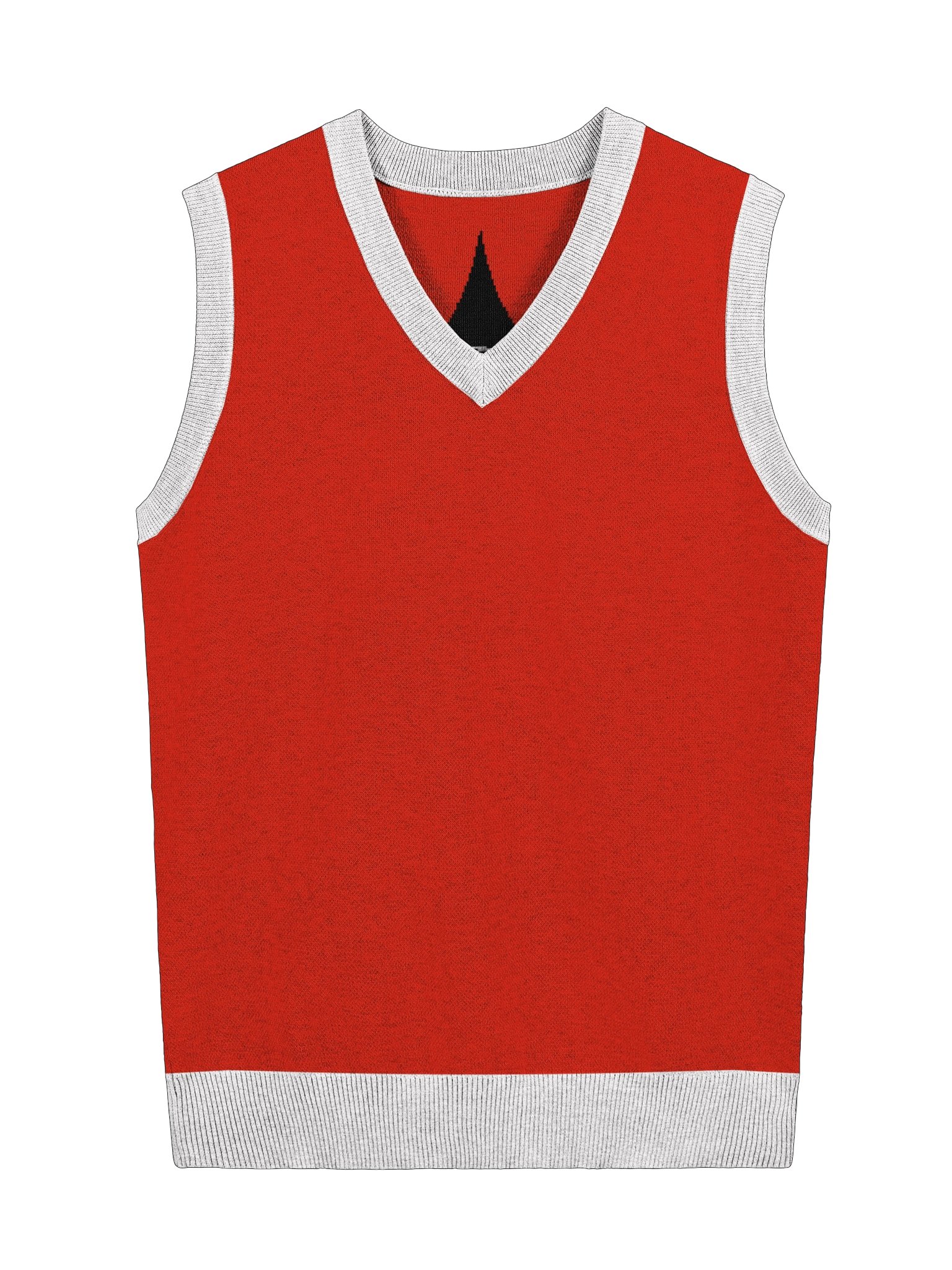 F&F Knitted V-Neck Vest (CR) product image (1)