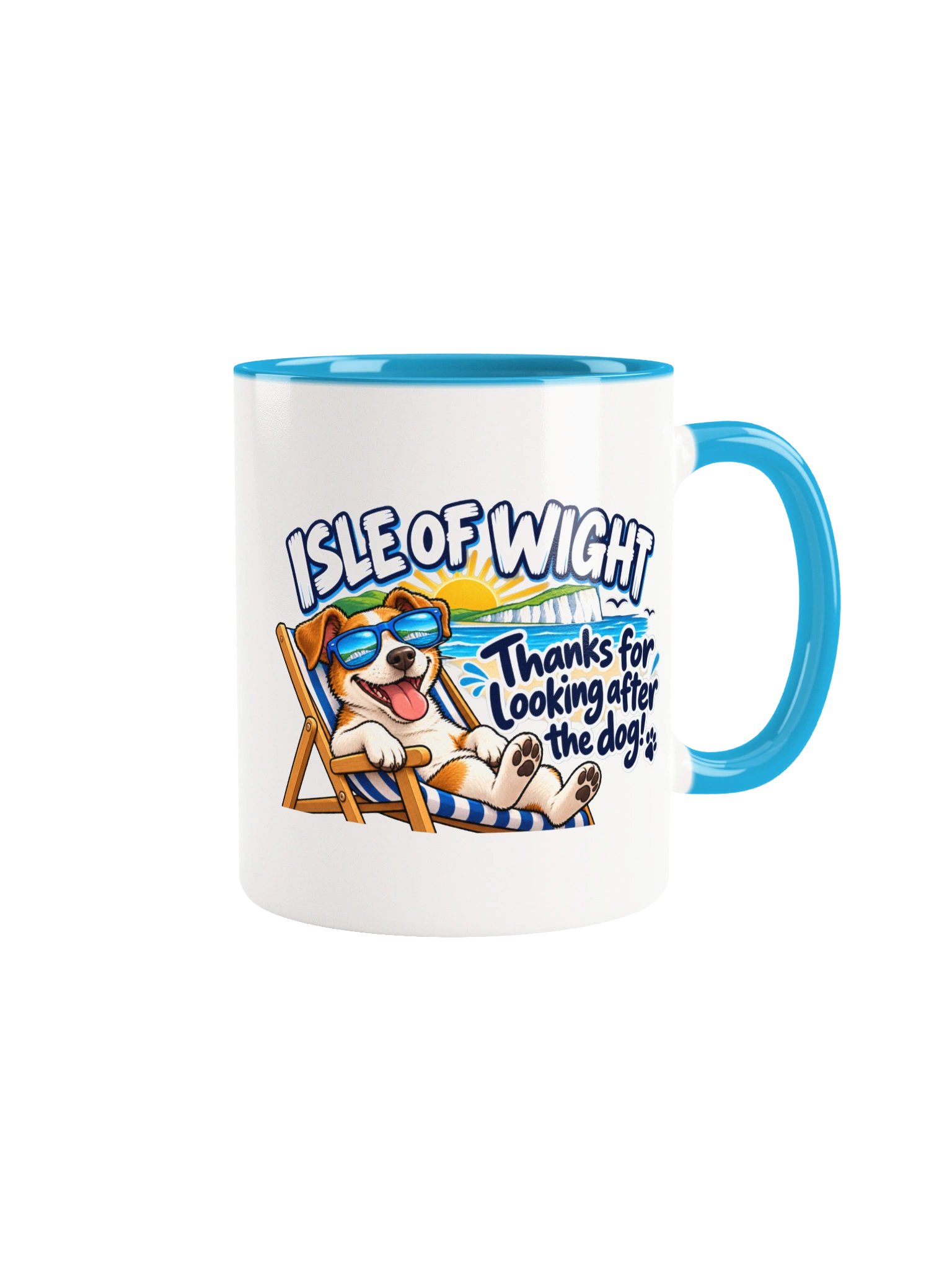 Isle of Wight – Thanks for Looking After the Dog Mug product image (1)