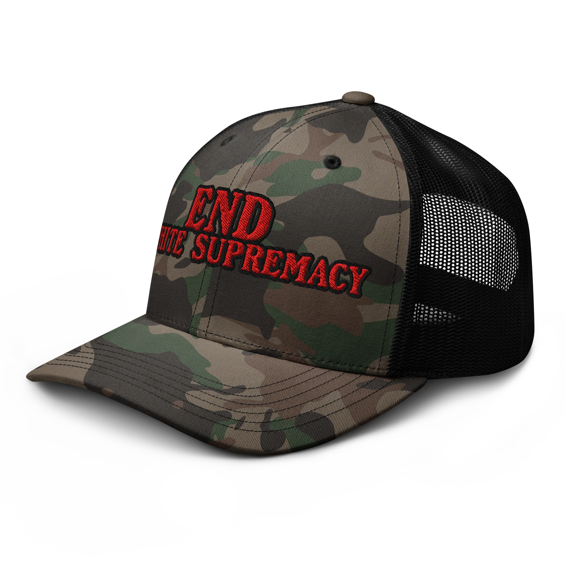 End White Supremacy Camo Hat product image (4)