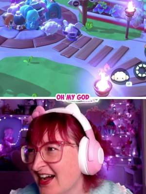 When you want CHAOS!! ... but are too distracted to actually destroy anything ToT   I can't believe I went through all my saves for well.... Nothing!   #hellokittyislandadventure #hkia