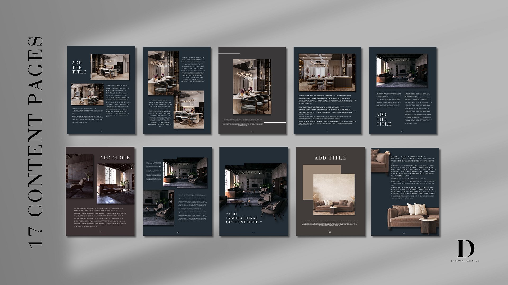 eBook Magazine Canva Template product image (4)