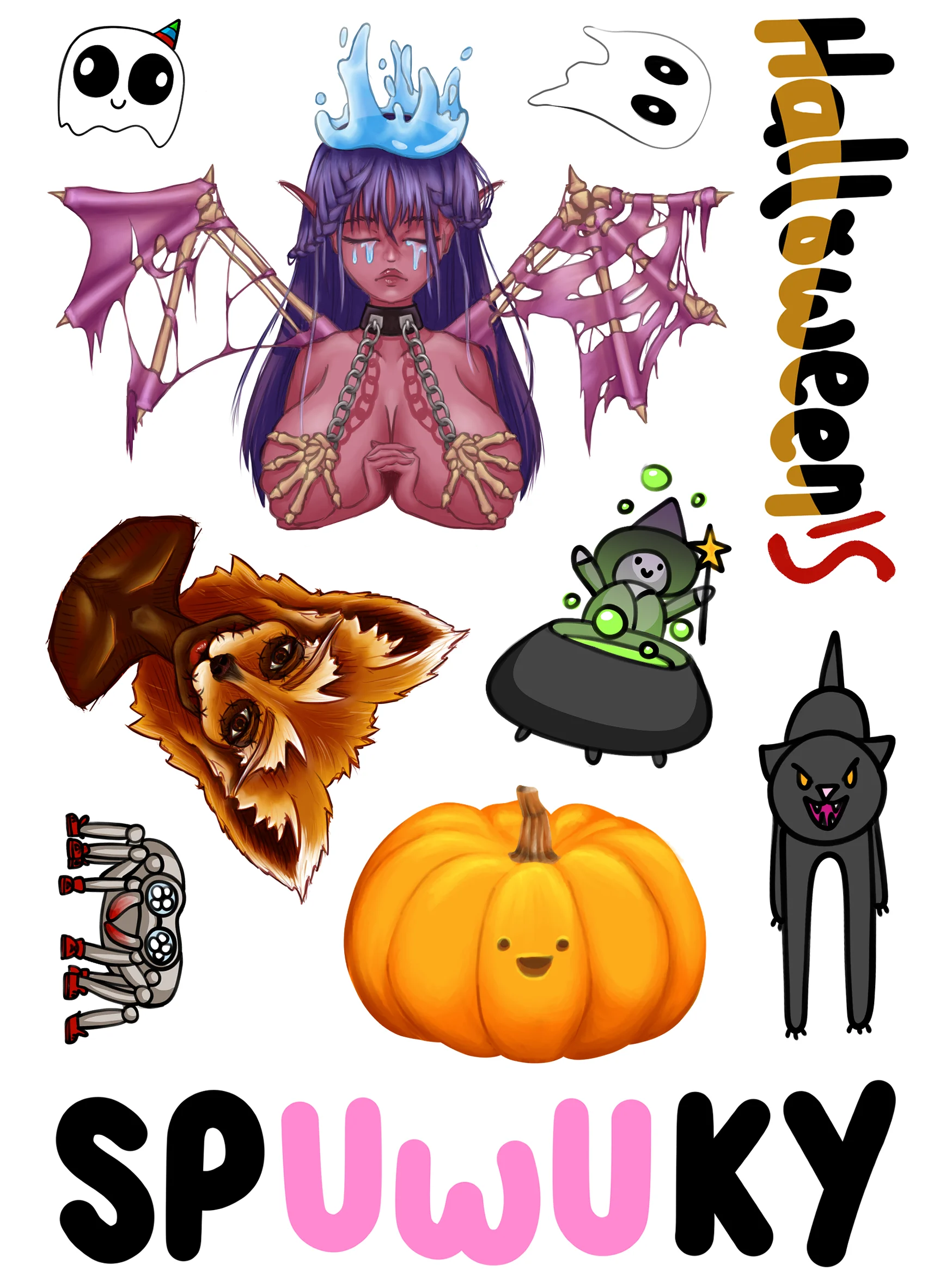 Halloween Sticker Sheet product image (1)