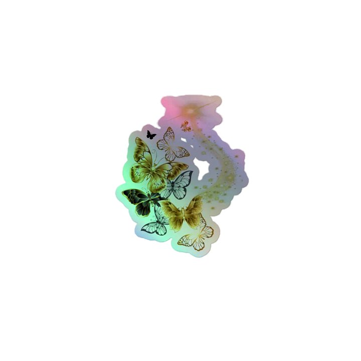 Whimsical Butterfly Dreams Holographic Sticker Set product image (1)