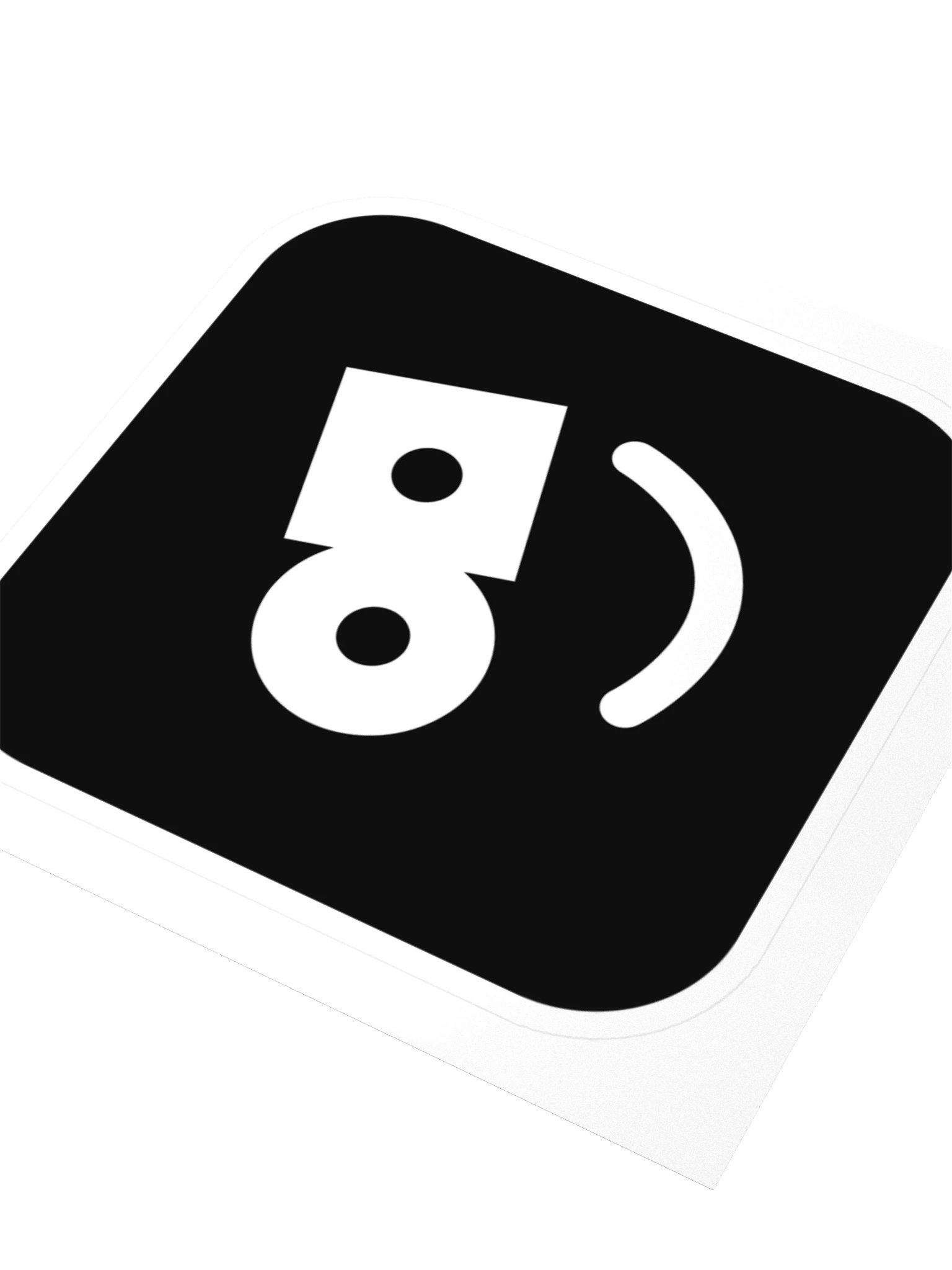 Mascot sticker, black product image (3)